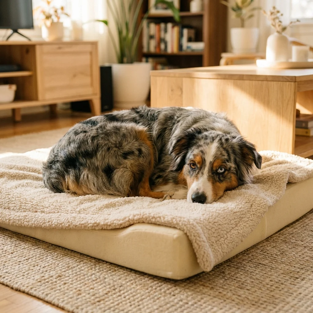 Orthopädisches Hundebett für gesunde Gelenke