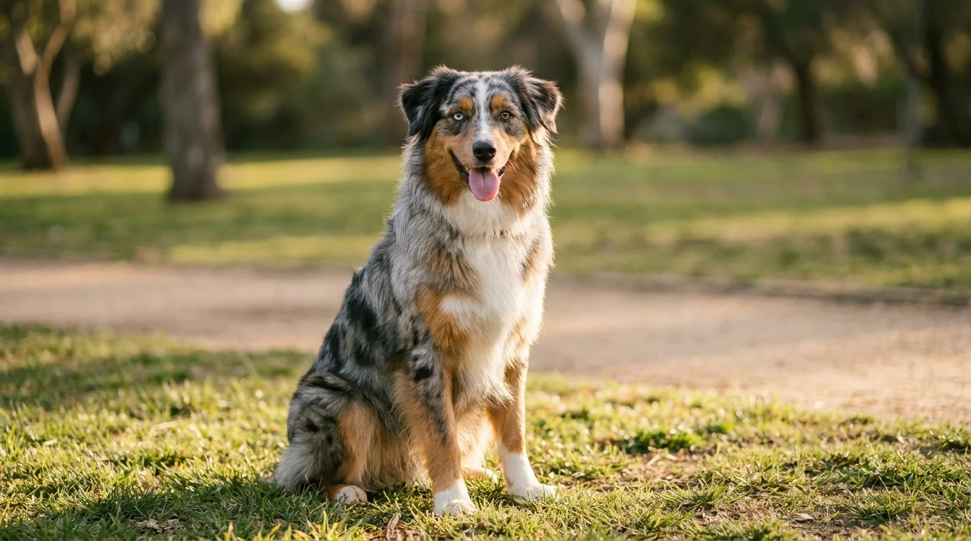 Australian Shepherd Portrait