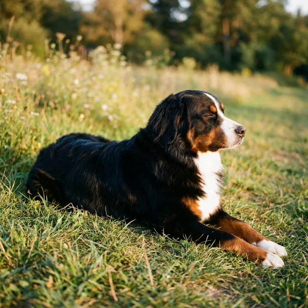 Berner Sennenhund Es fing mit Humpeln an