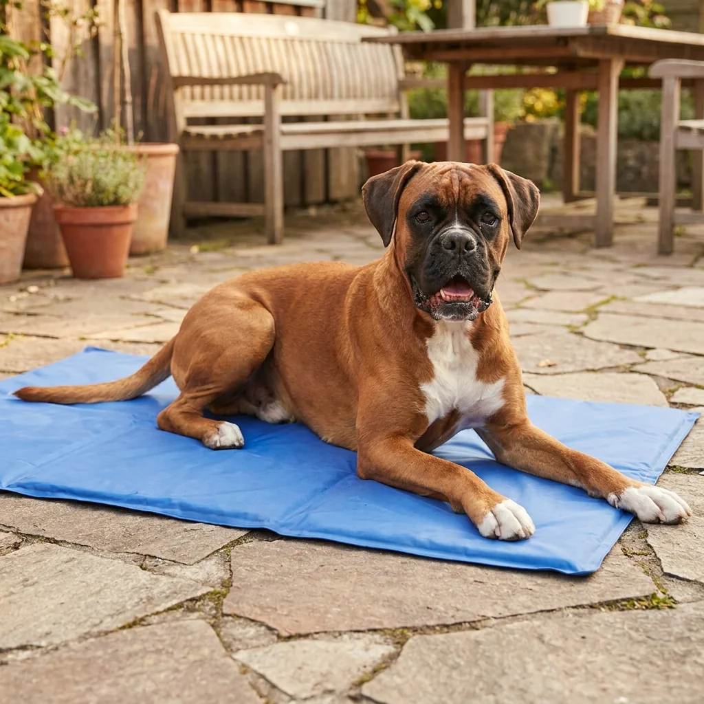 Kühlmatte, die deinen Boxer im Sommer runterkühlt