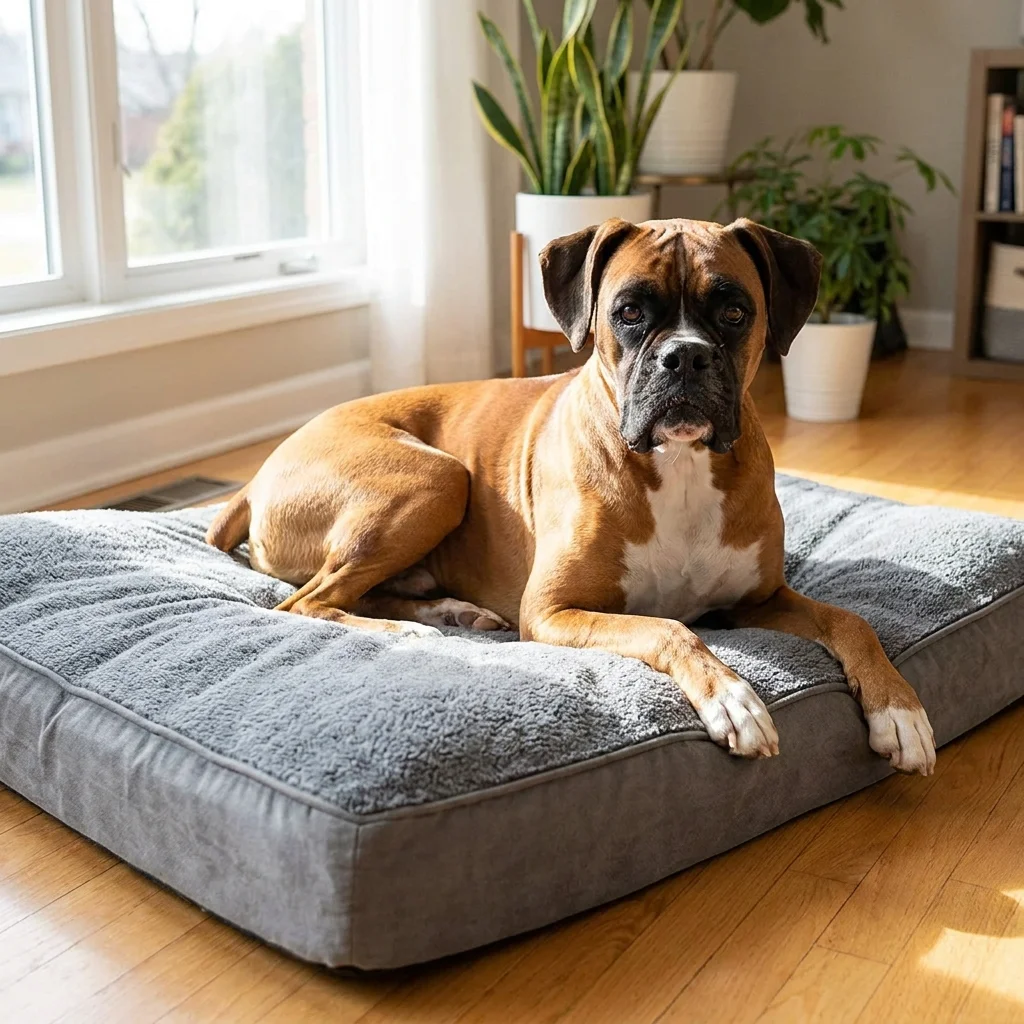 Hundebett, das große Boxer-Knochen entlastet