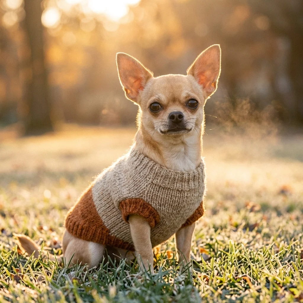 Hundepullover oder Winterjacke für Chihuahuas