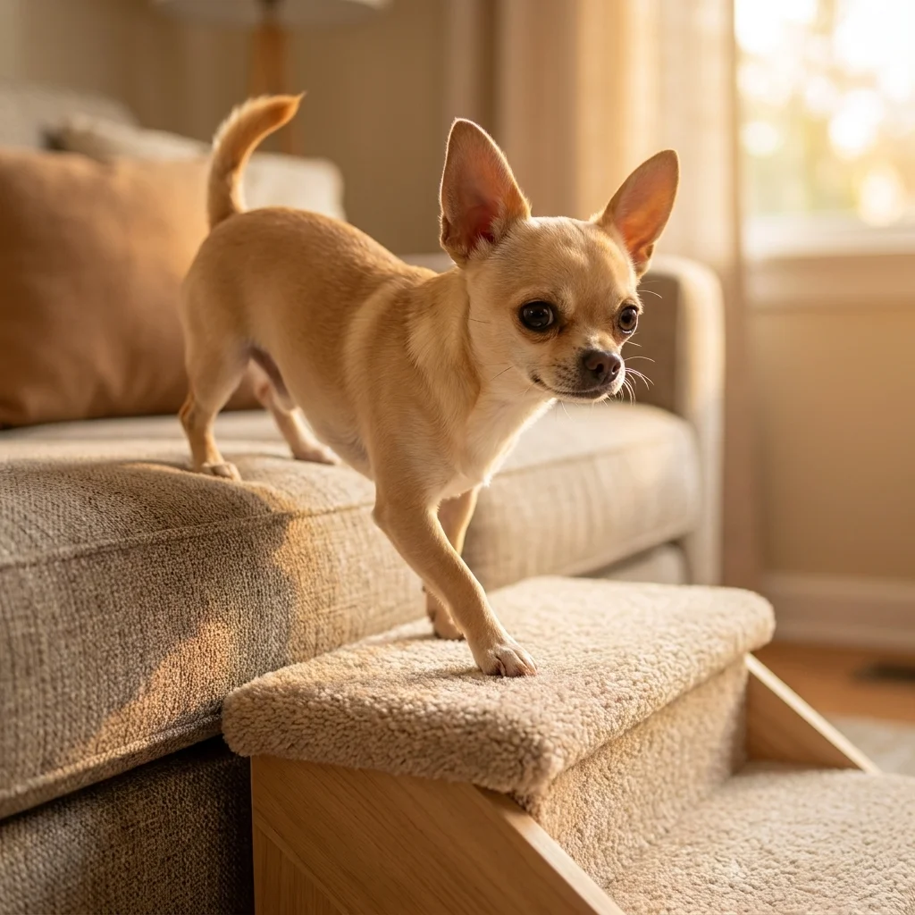 Hundetreppe für Sofa und Bett (Kleinhund)
