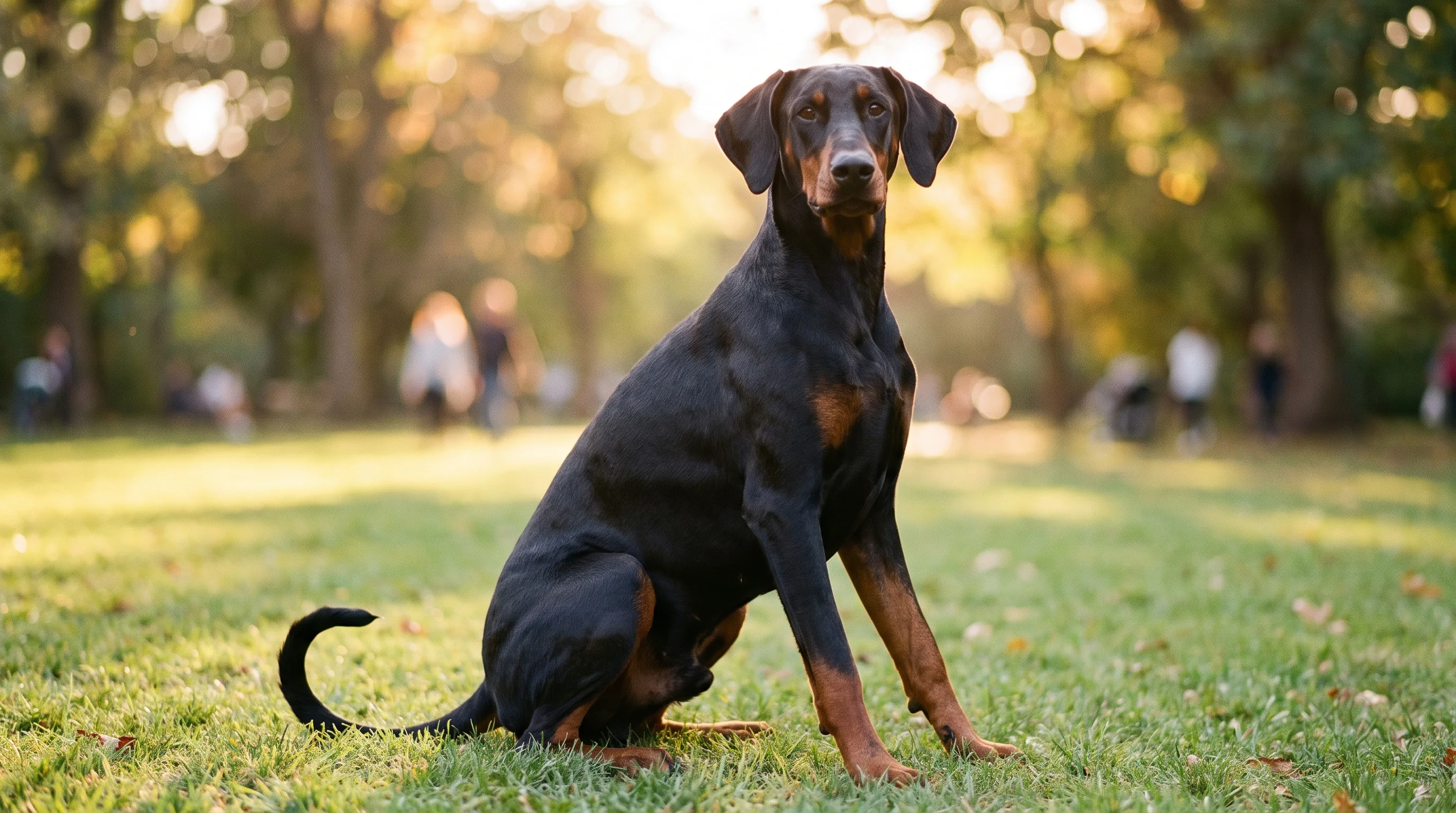 Dobermann Portrait