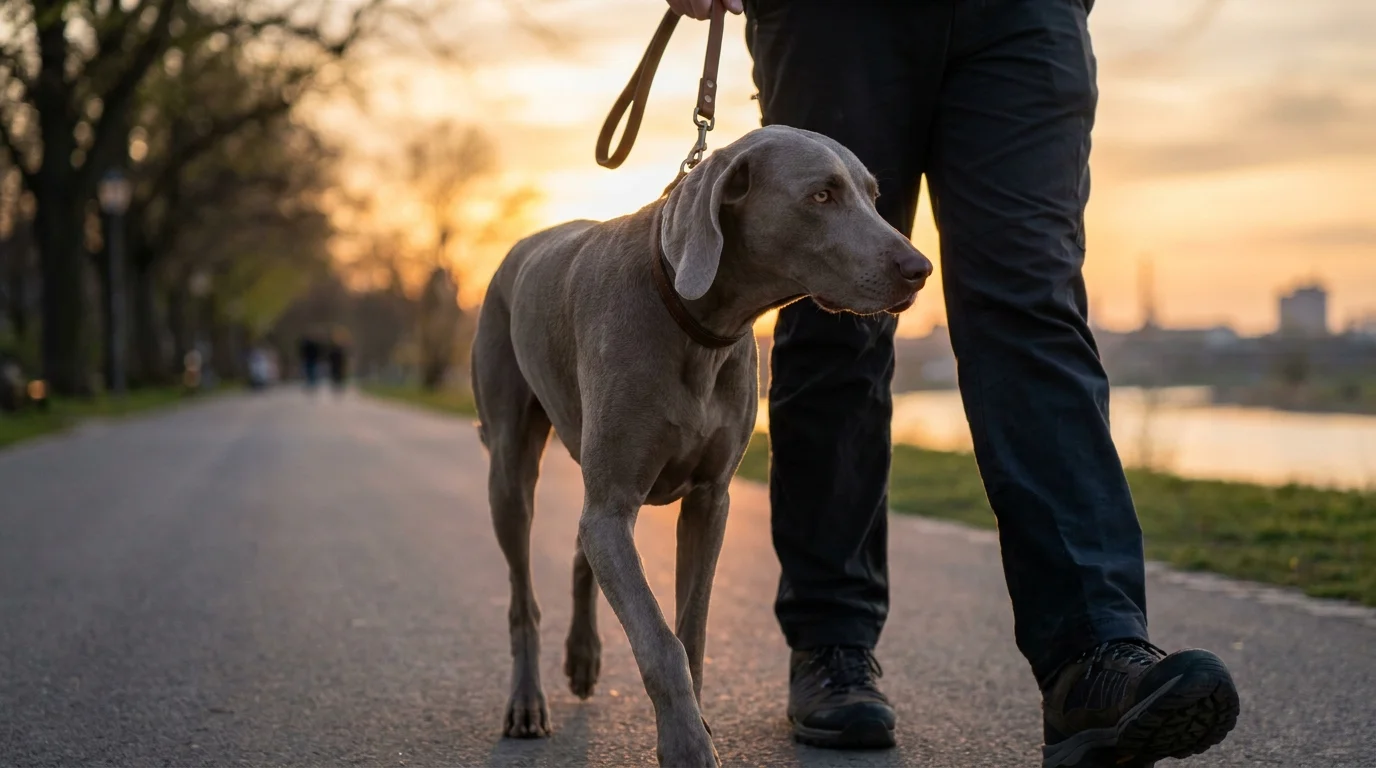 Hund und Halter in Dresden