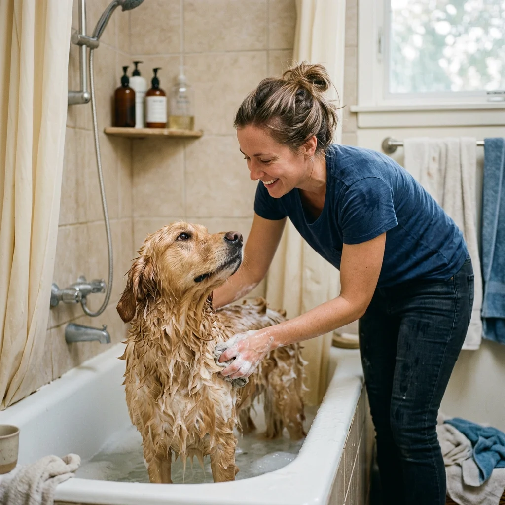 Mildes Shampoo, für den sensiblen Golden
