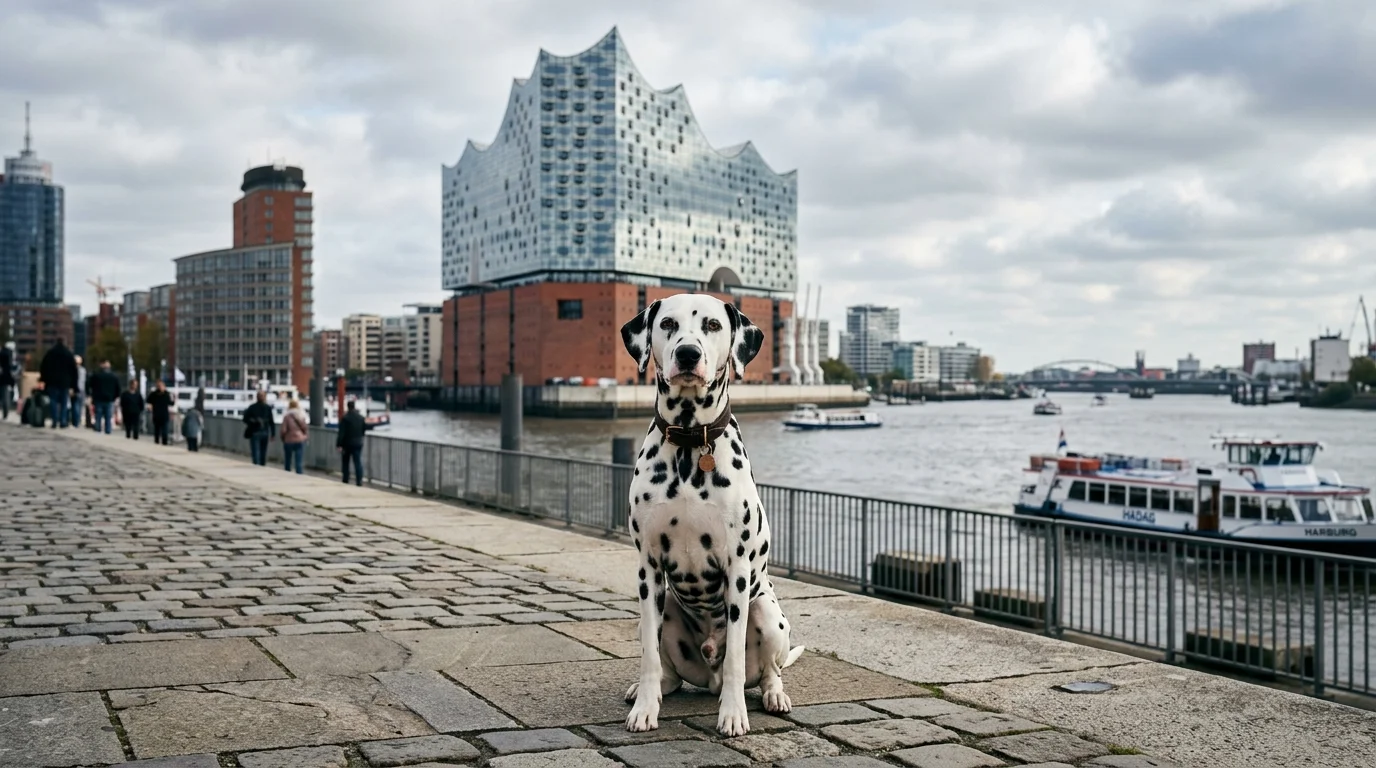 Hund in Hamburg