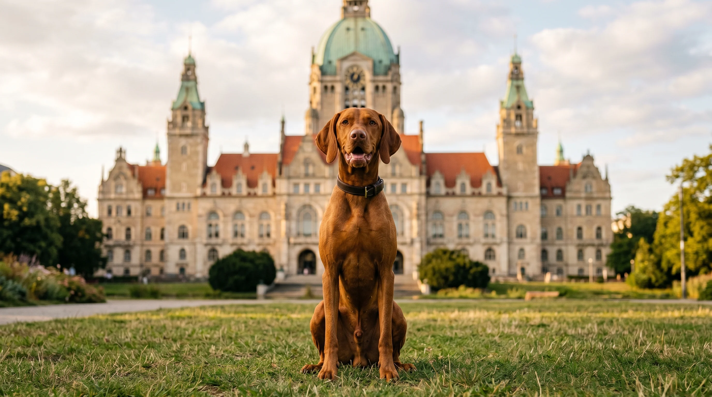 Hund in Hannover