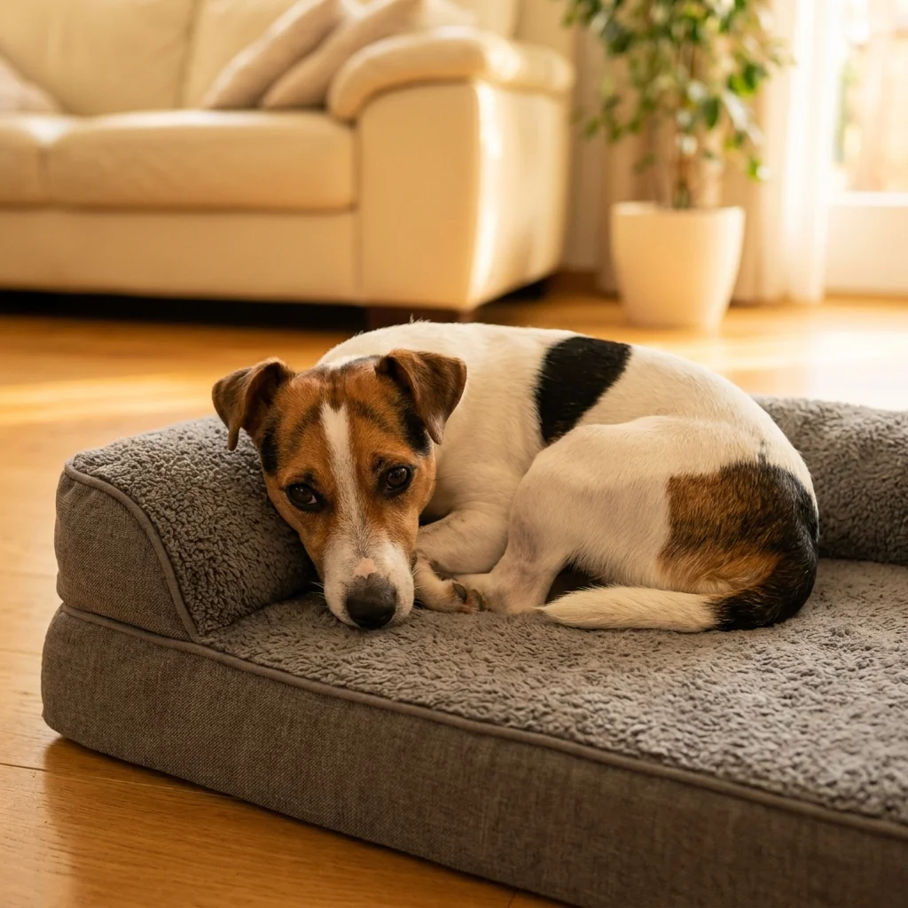 Orthopädisches Bett für kleine Gelenke
