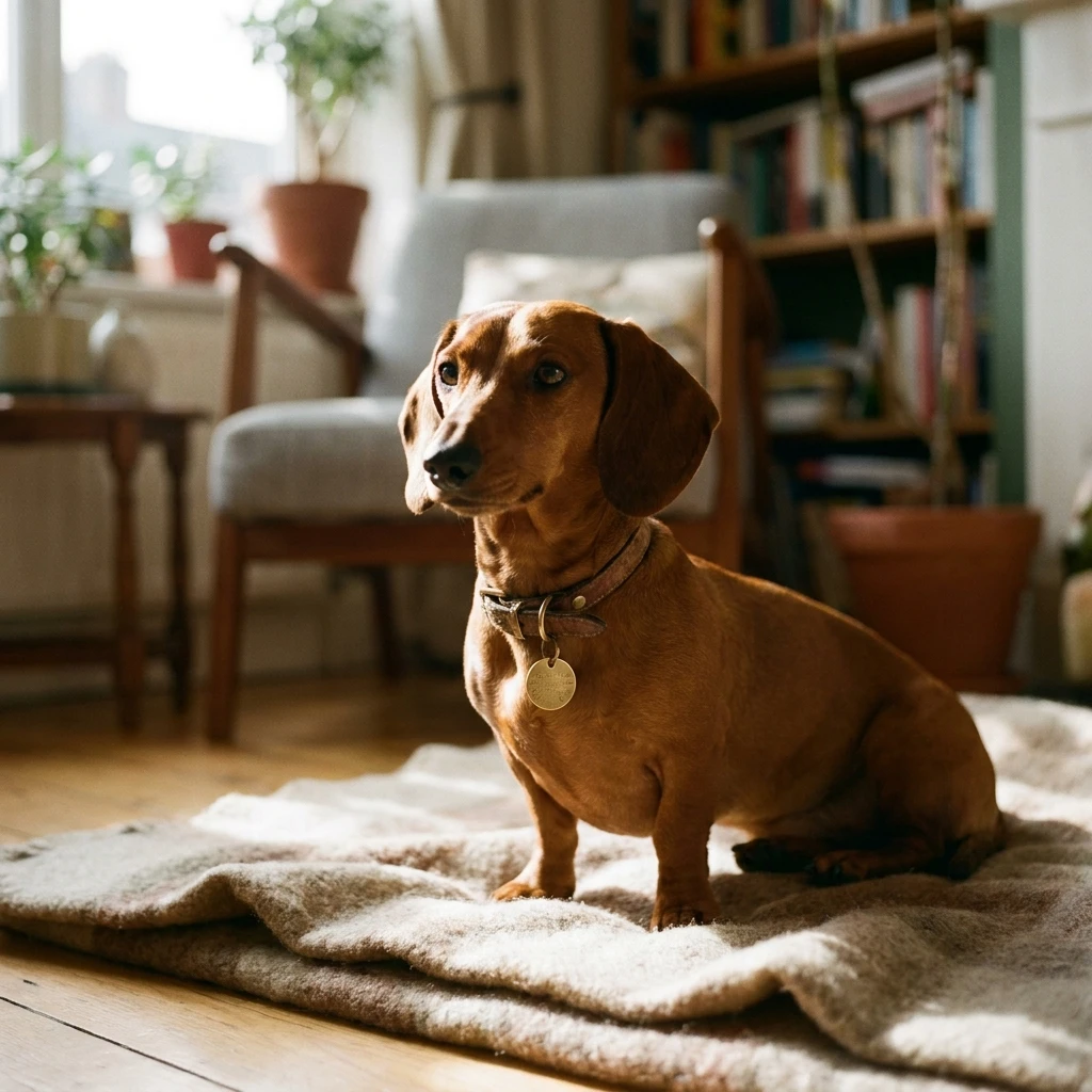 Hundemarke mit Adresse