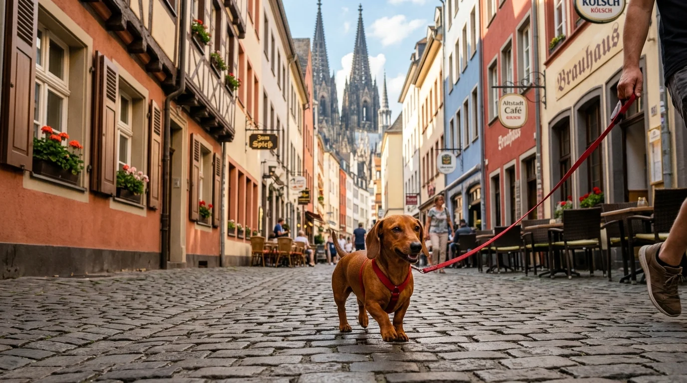 Hund und Halter in Köln