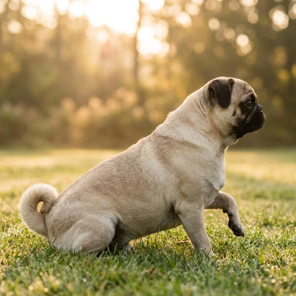 Mops Aufs Sofa kommt er nicht mehr hoch