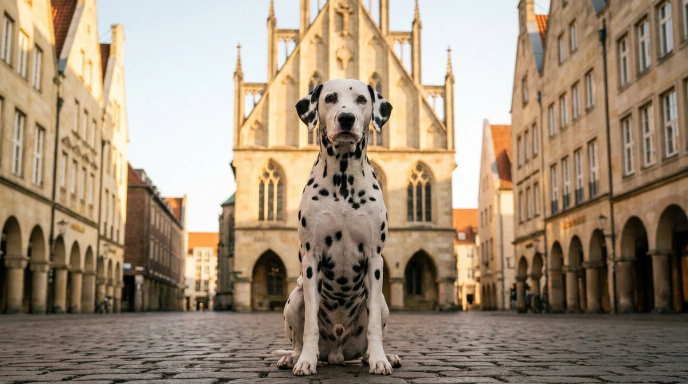 Hund in Münster