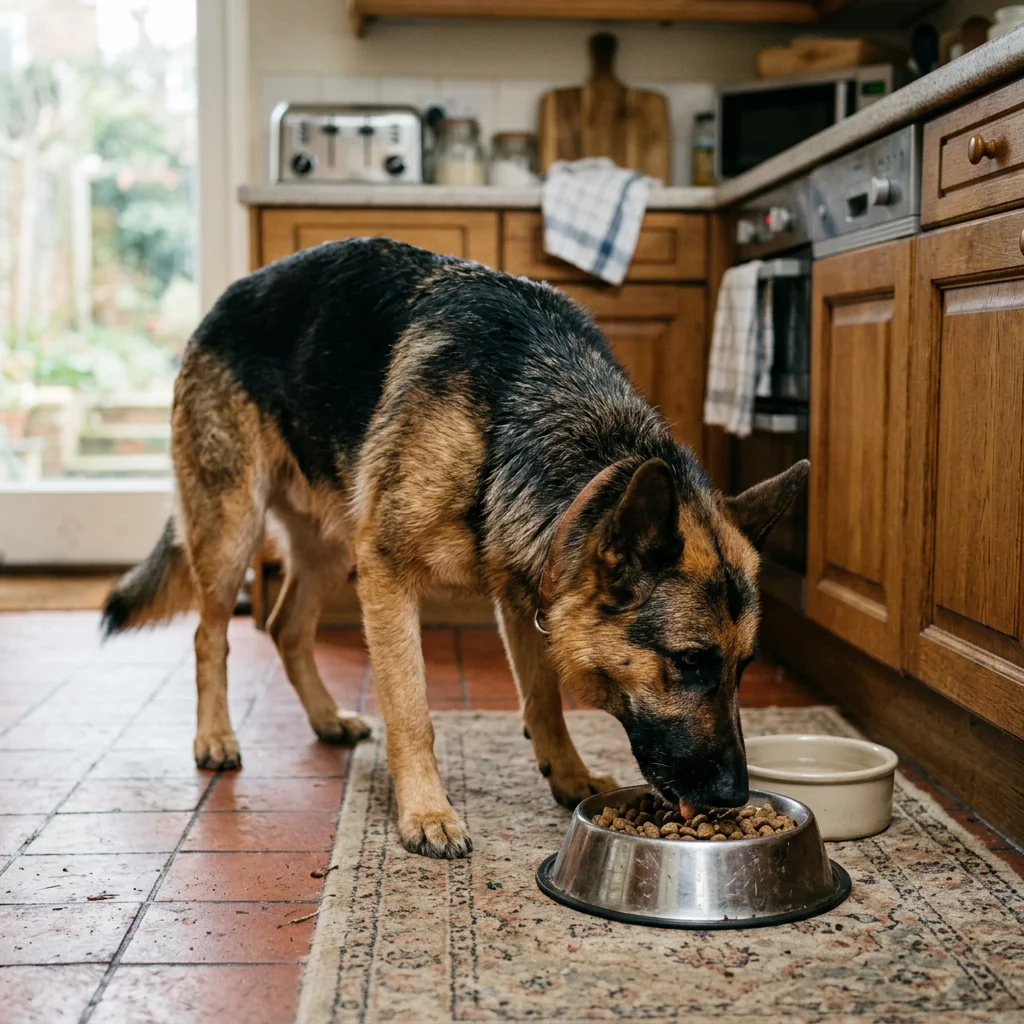 Anti-Schling-Napf, bremst deinen Schäferhund beim Fressen