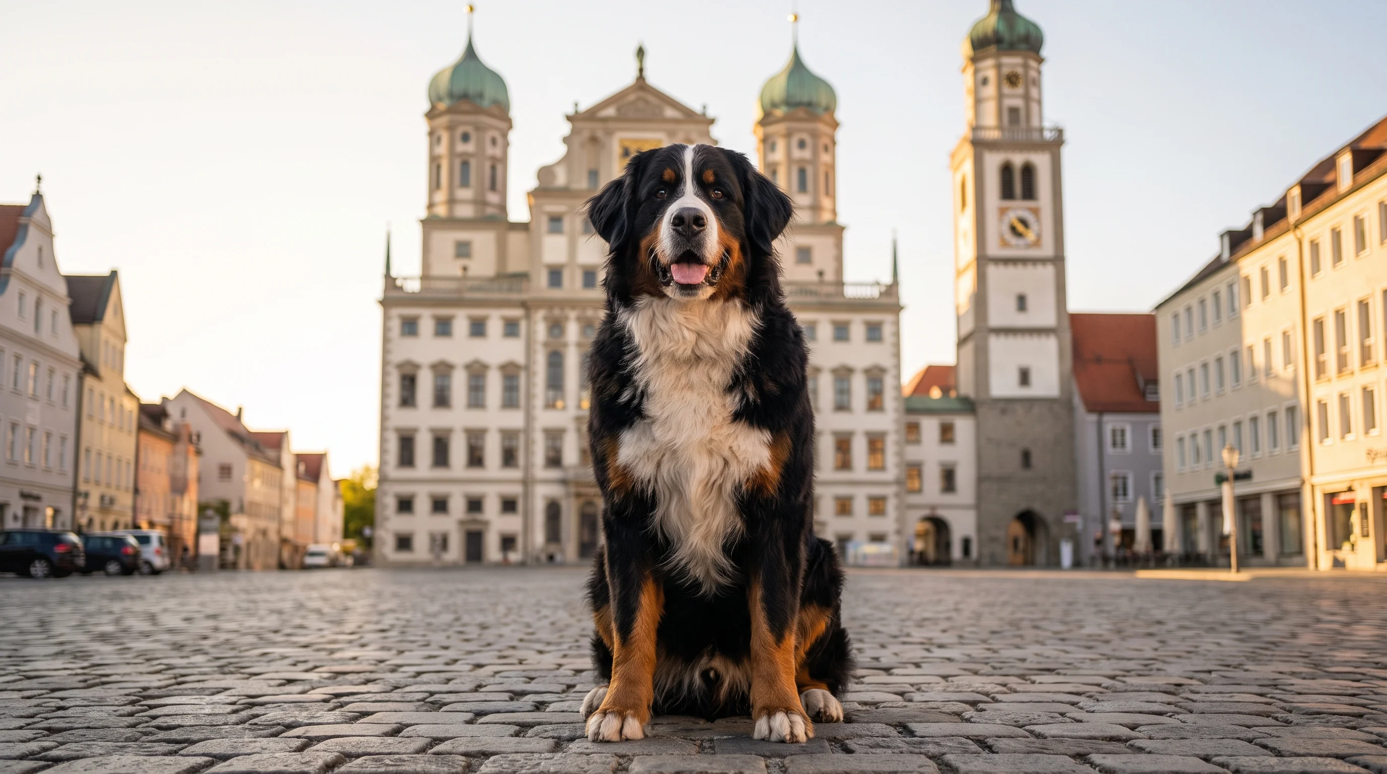Hund in Augsburg