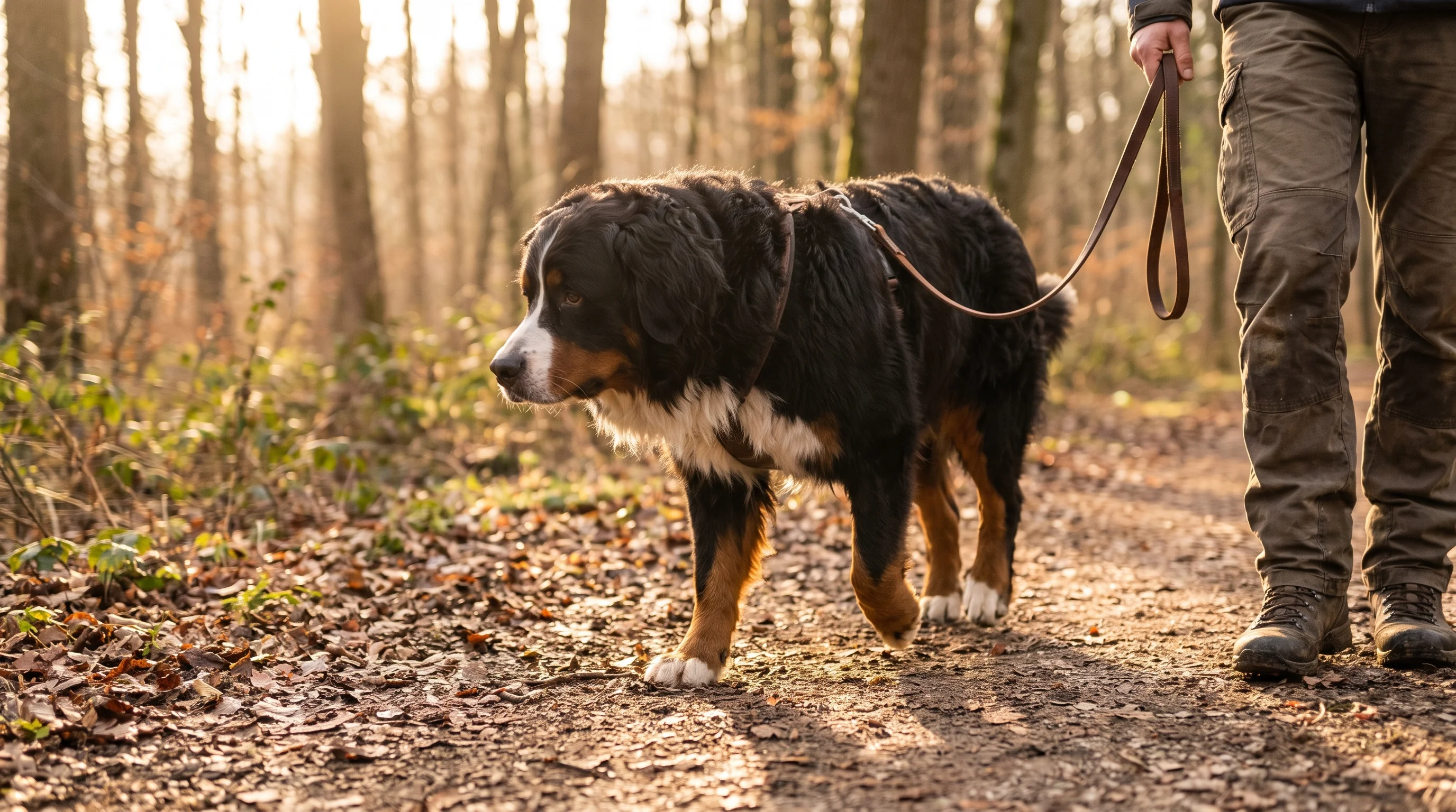 Hund und Halter in Augsburg