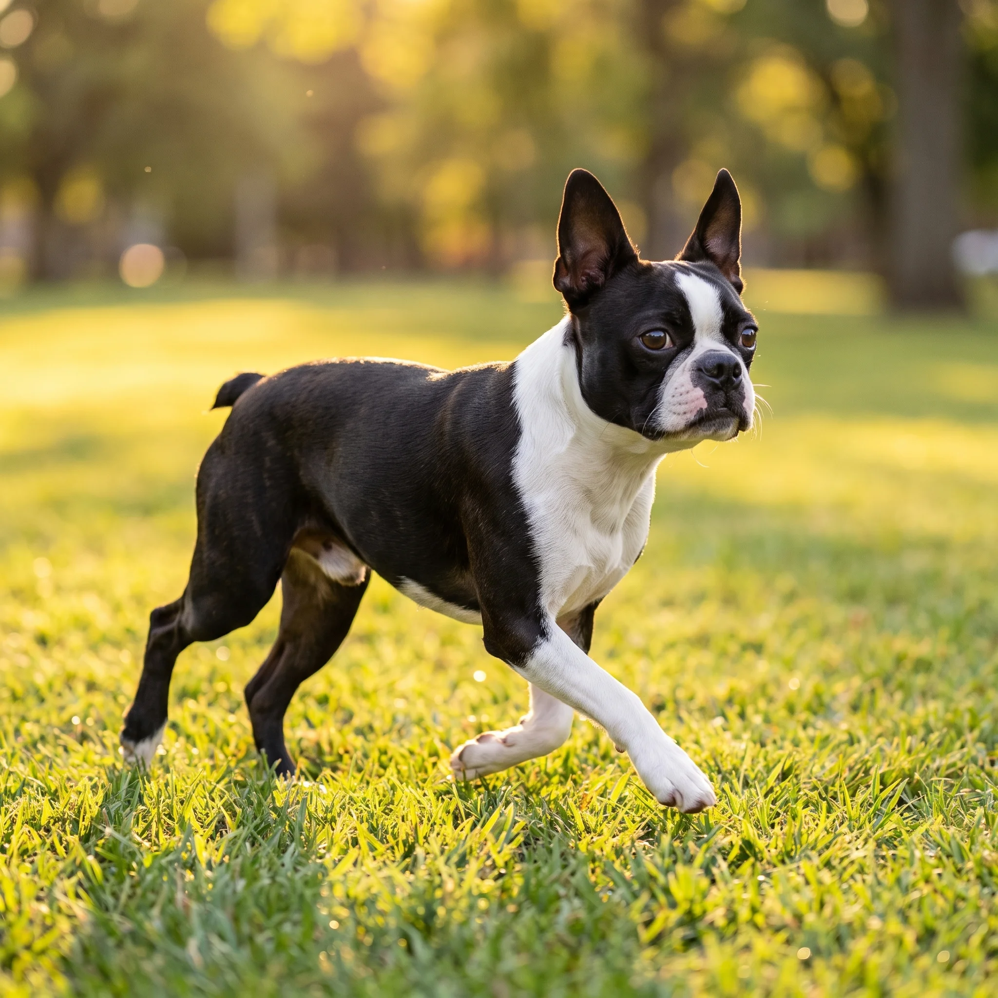 Boston Terrier Das Auge, das nicht mehr tränt