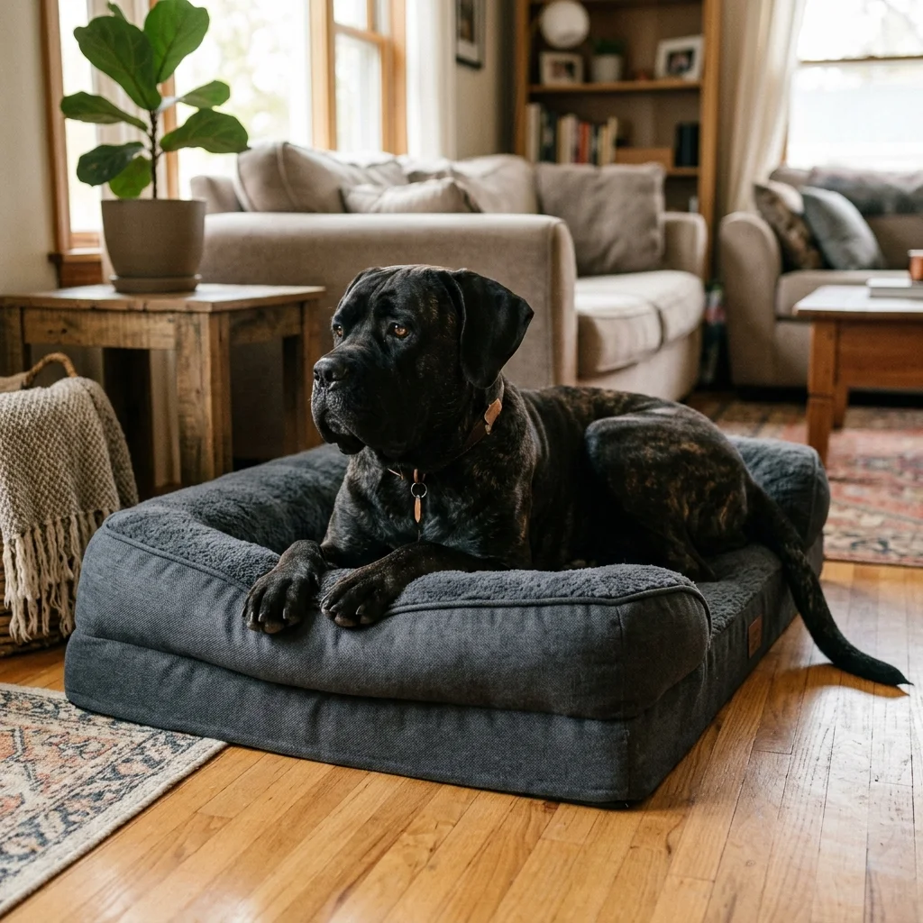 Orthopädisches Hundebett XXL, für den Corso-Rücken
