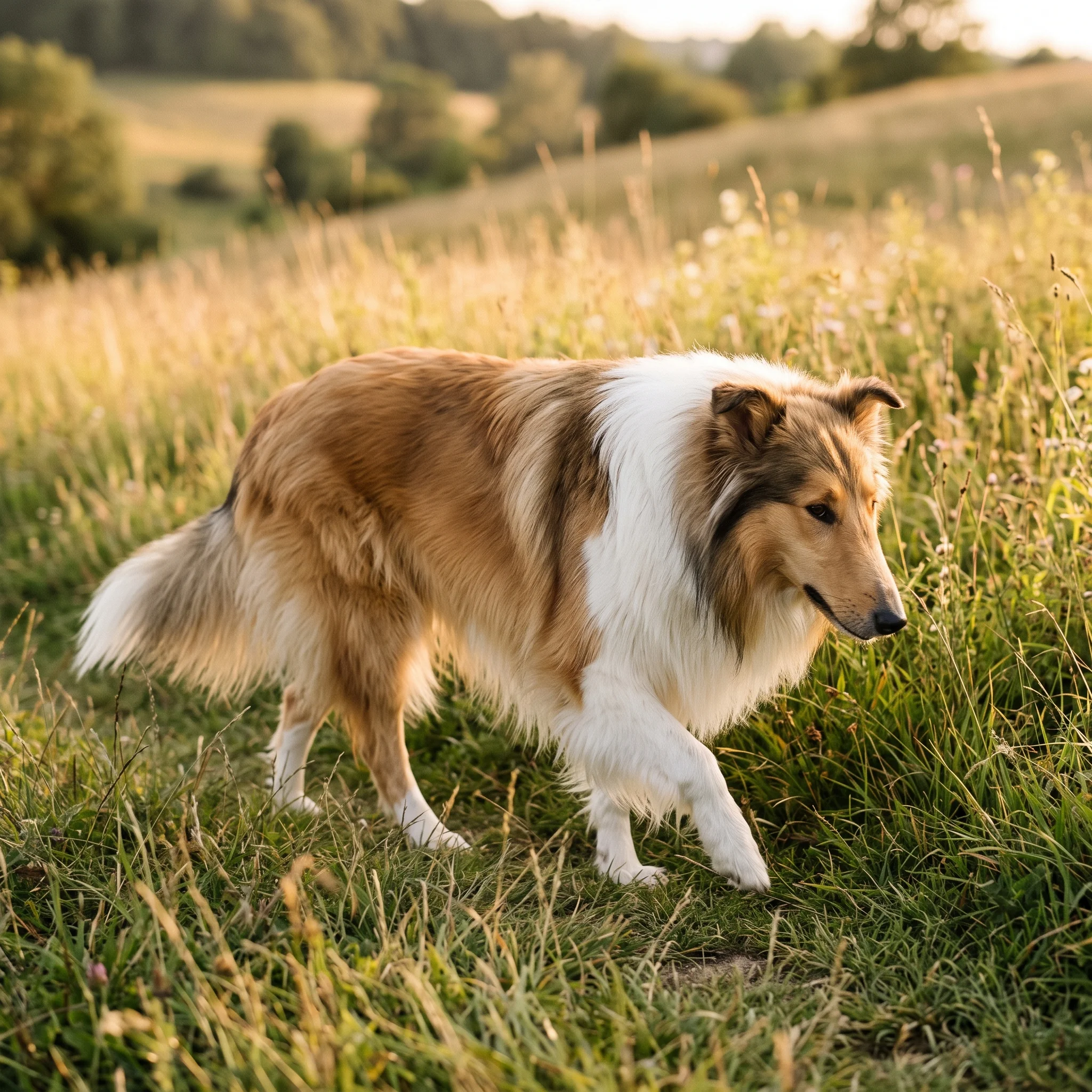 Collie (Langhaar) Ein Augenfehler von Geburt an
