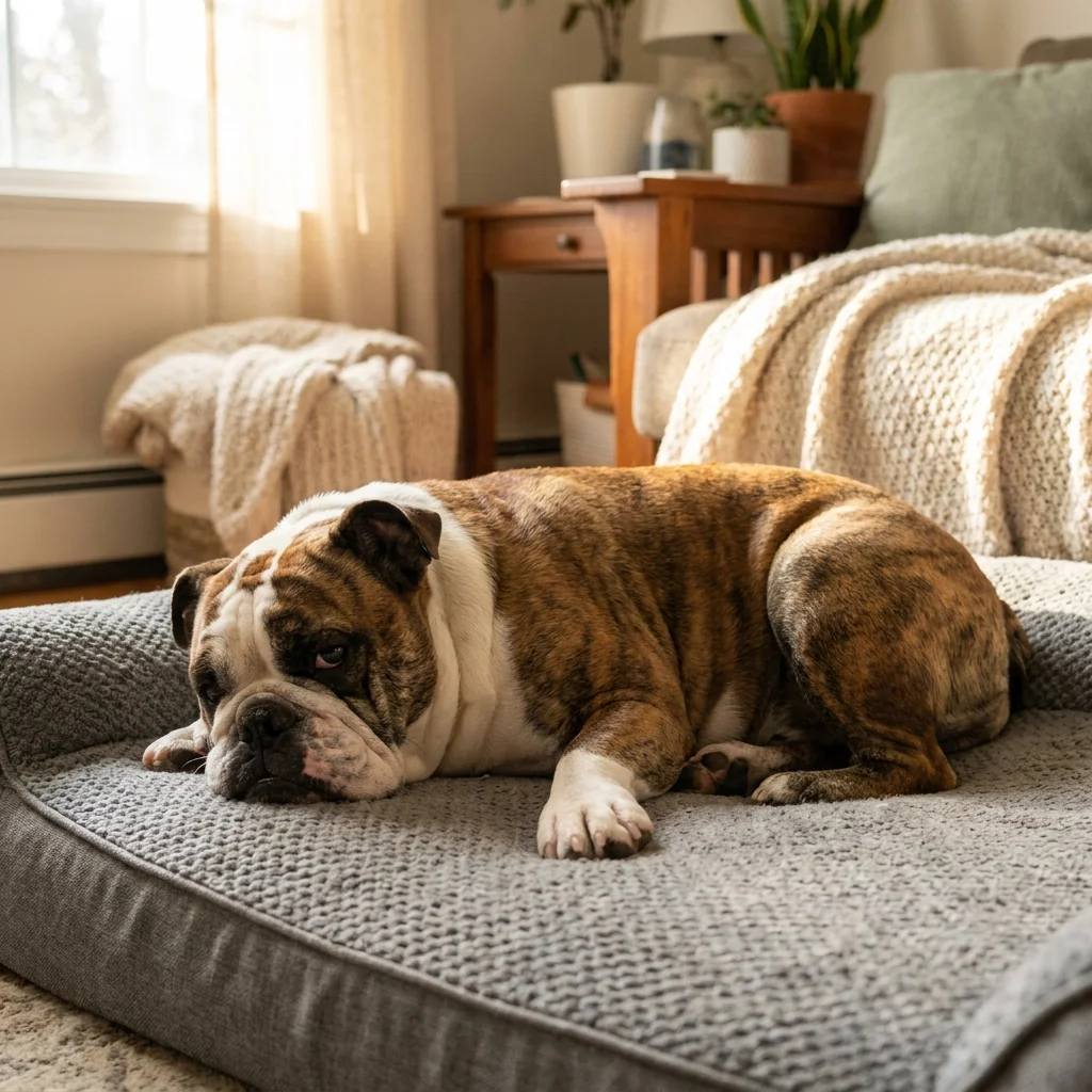 Orthopädisches Hundebett für schwere Hüften
