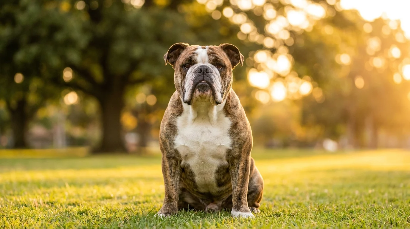 Englische Bulldogge Portrait
