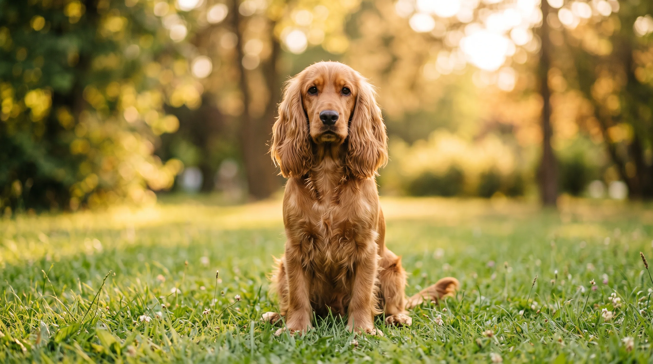 English Cocker Spaniel Portrait