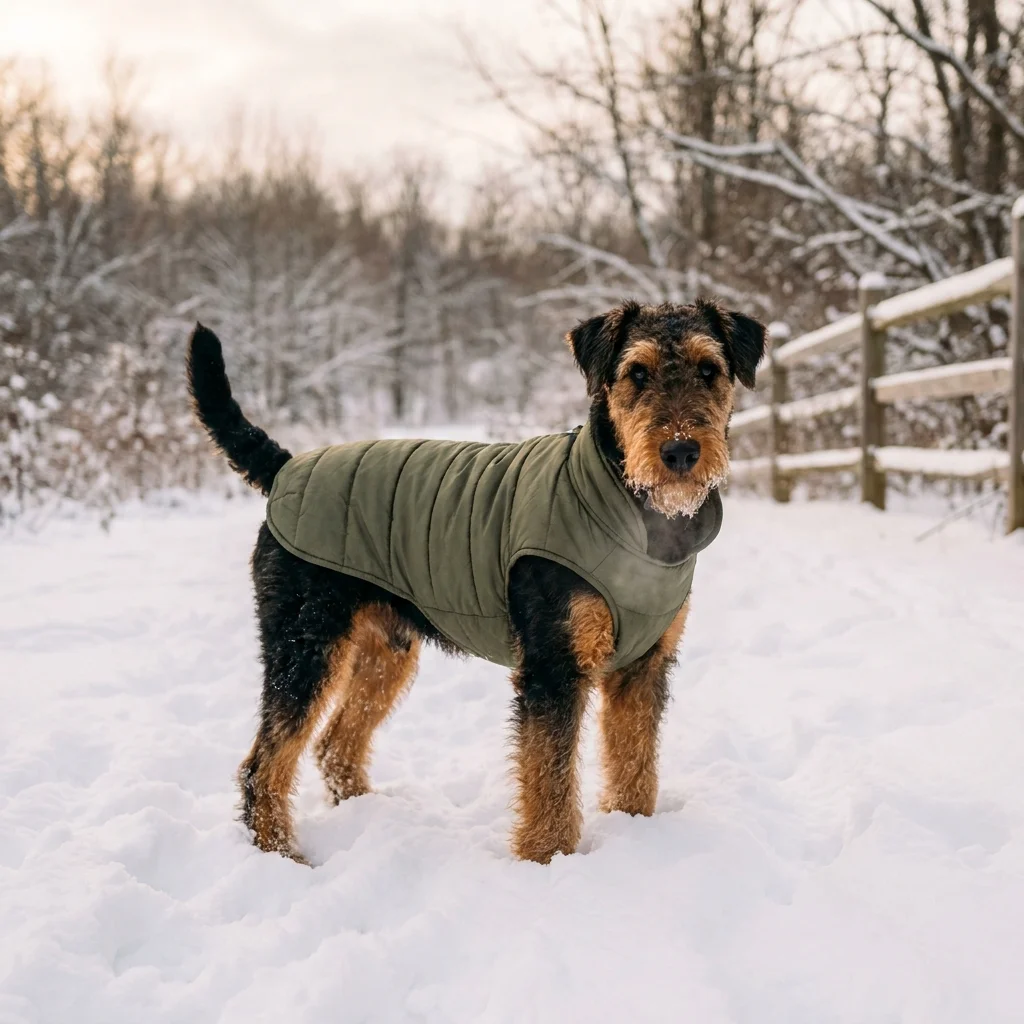 Wärmender Hundemantel für kalte Thüringer Winter