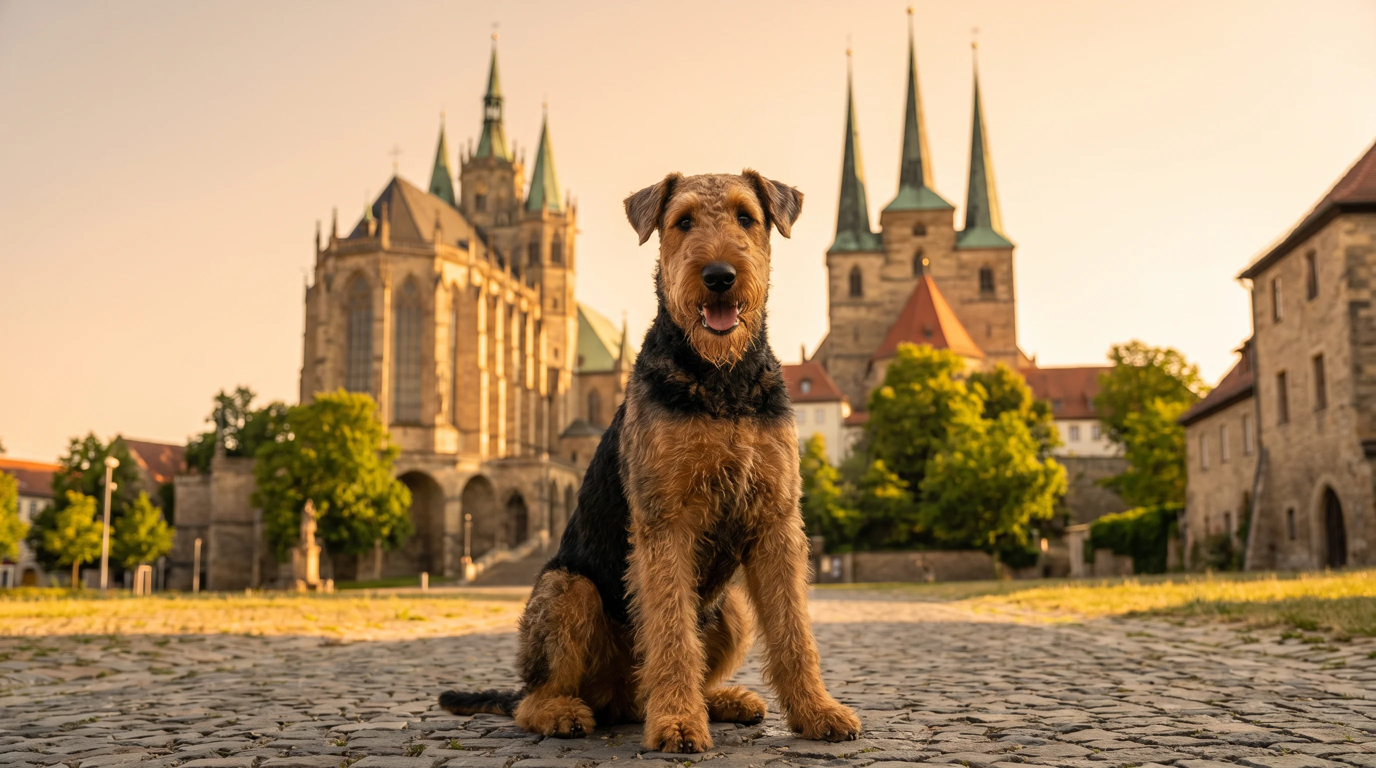 Hund in Erfurt