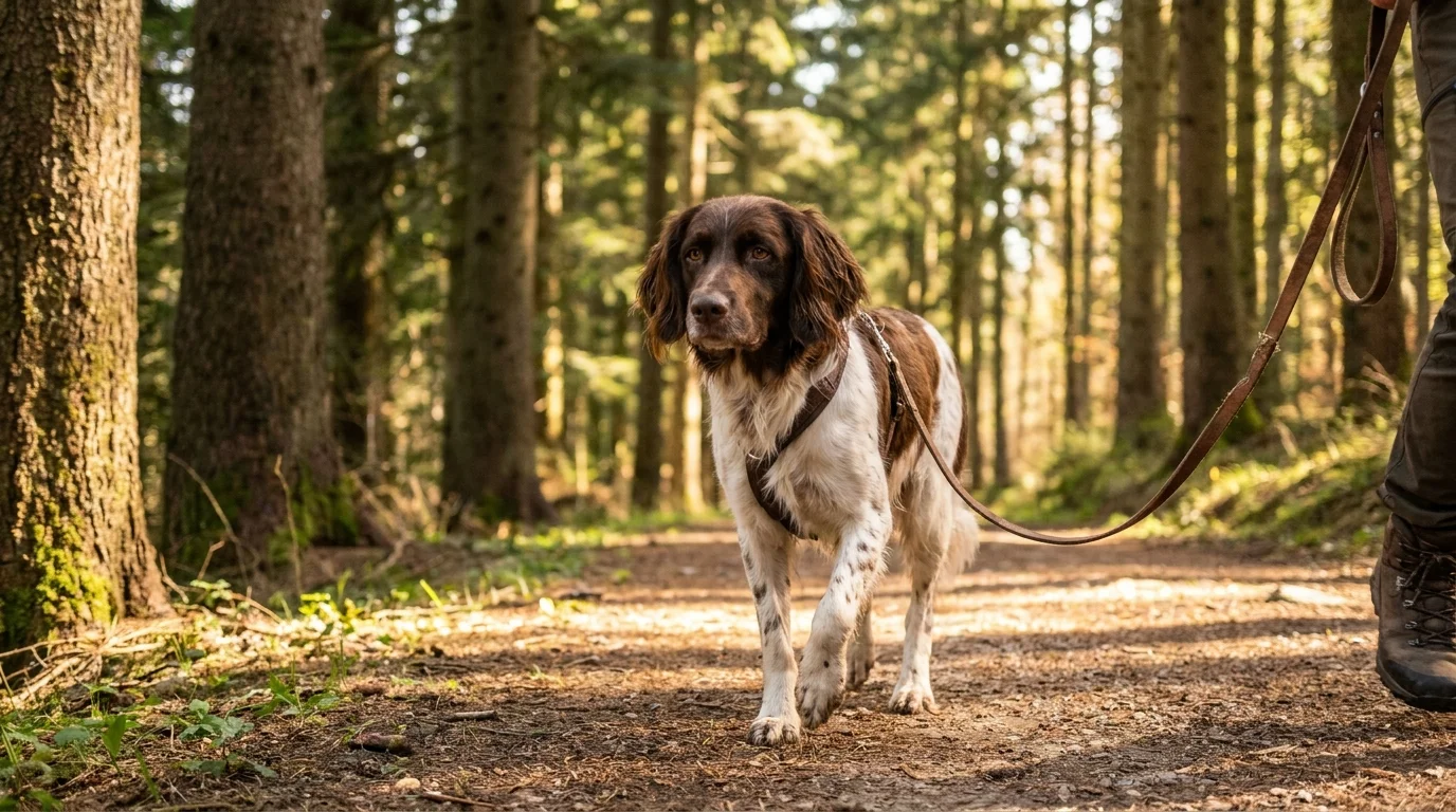 Hund und Halter in Freiburg im Breisgau