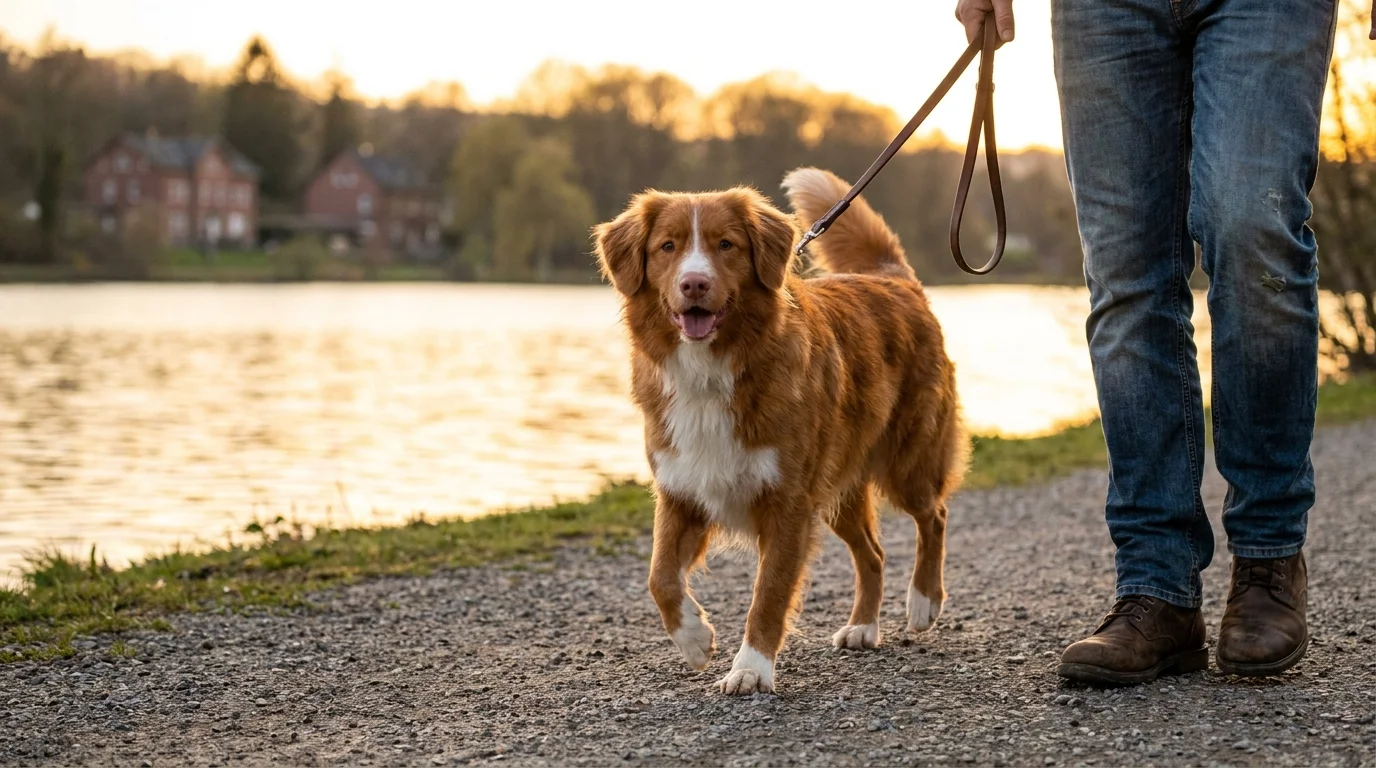 Hund und Halter in Hagen