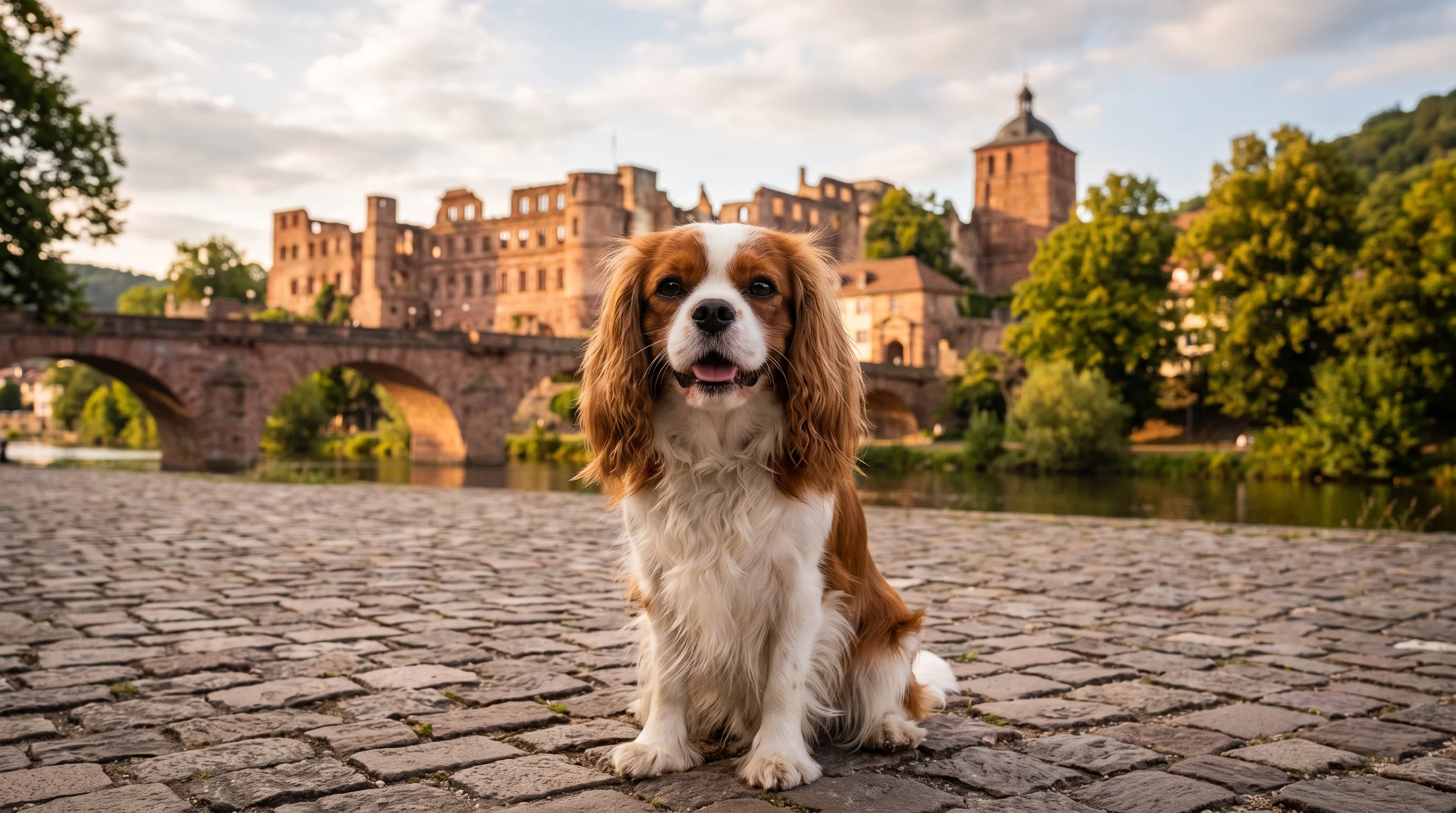 Hund in Heidelberg