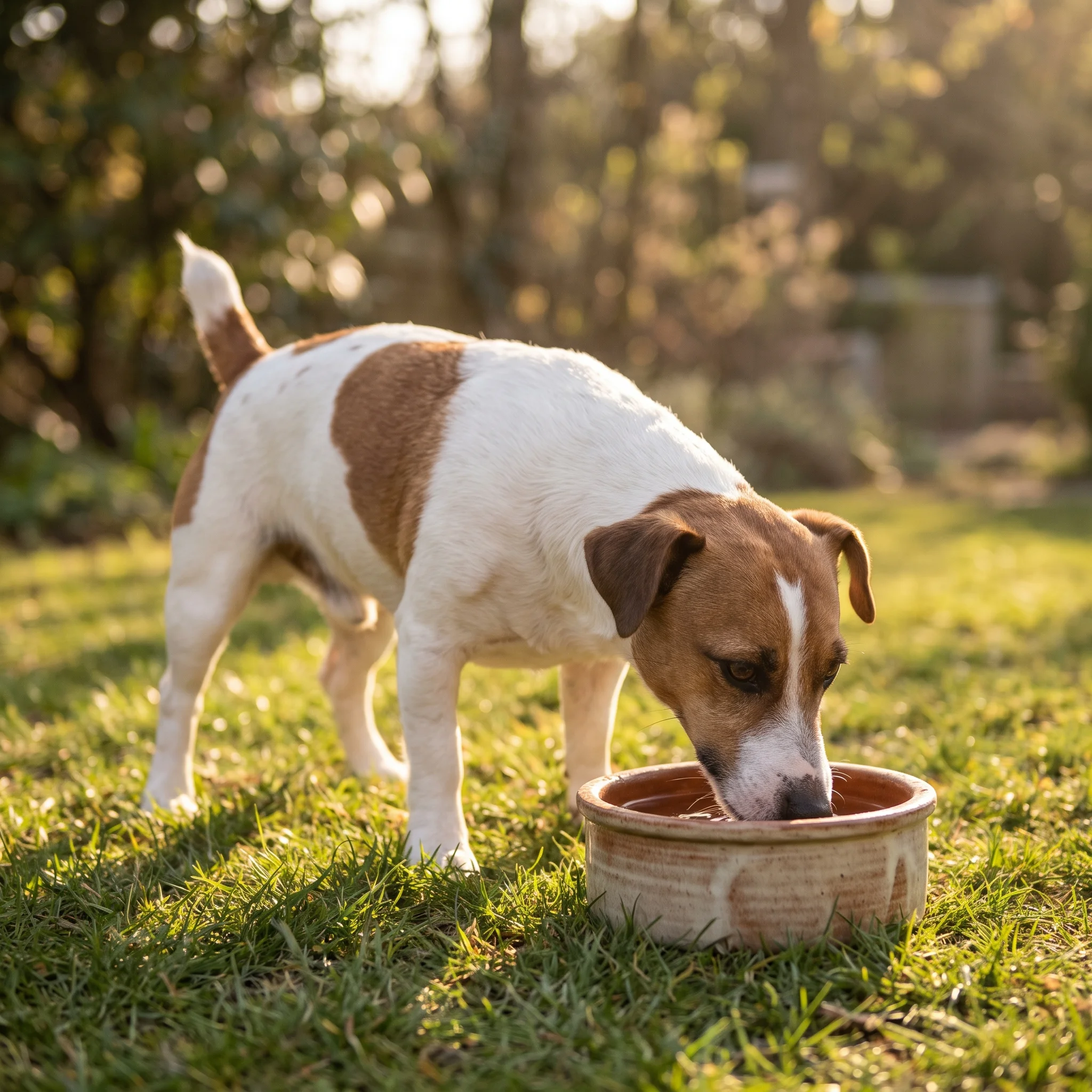 Jack Russell Terrier Ständig Durst, dünnes Fell
