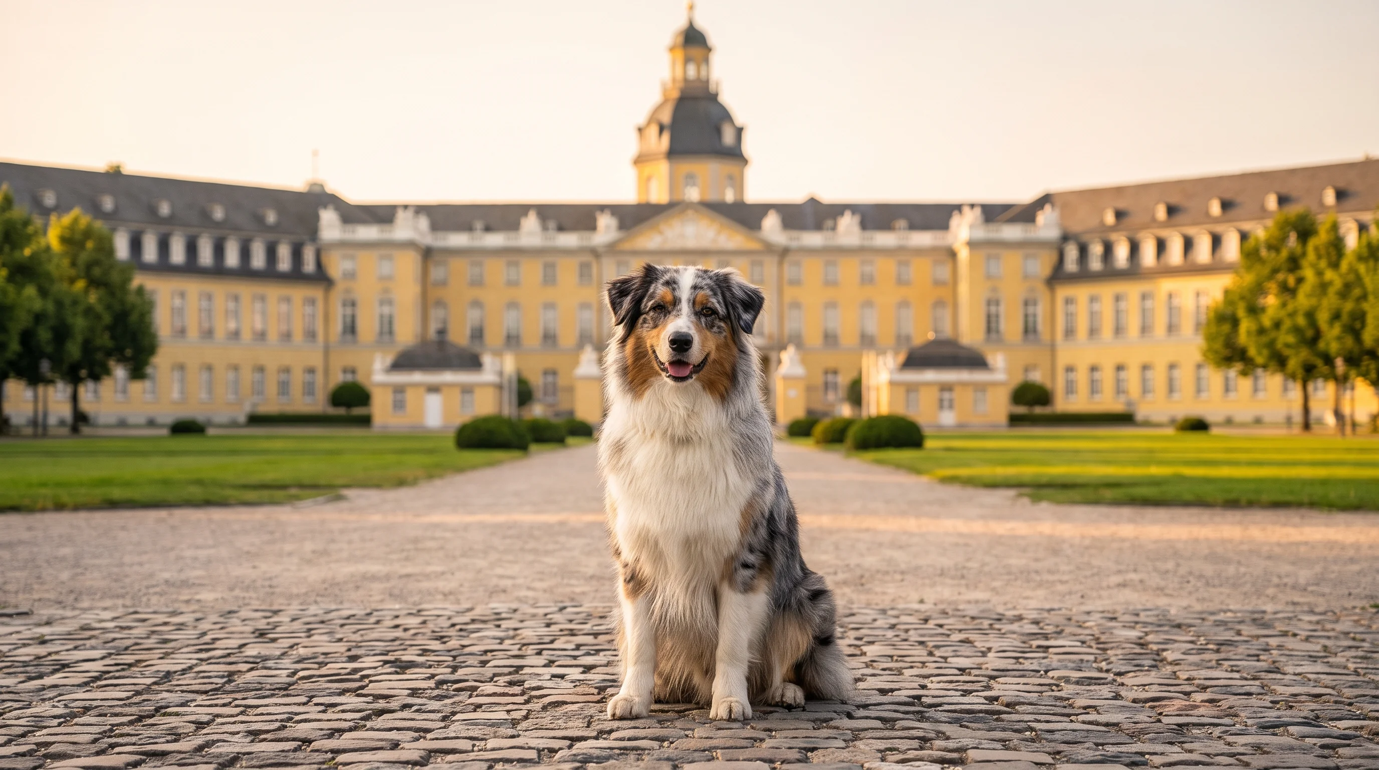 Hund in Karlsruhe