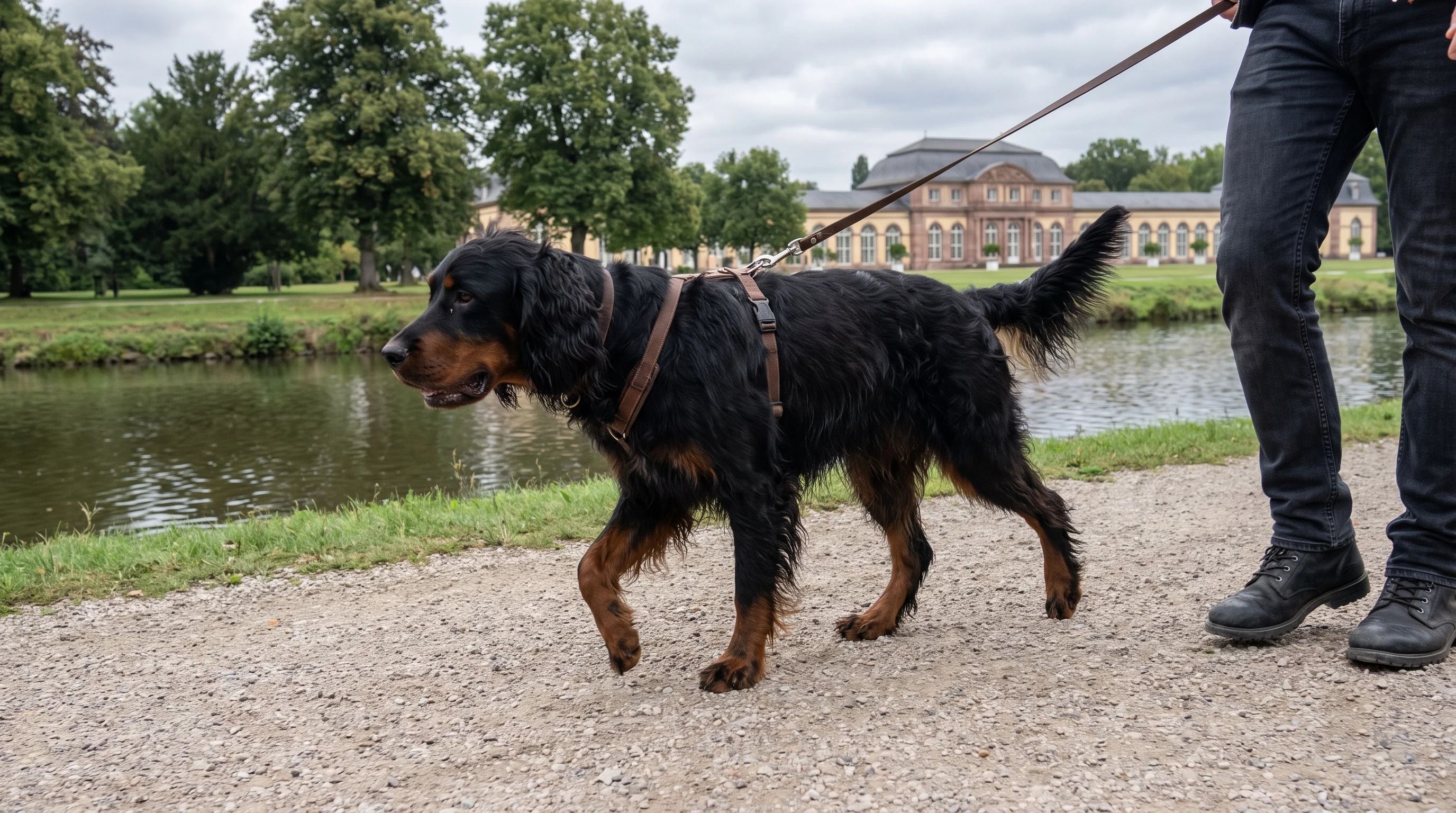 Hund und Halter in Kassel