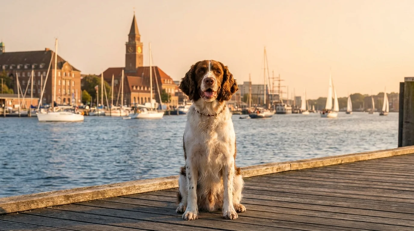 Hund in Kiel