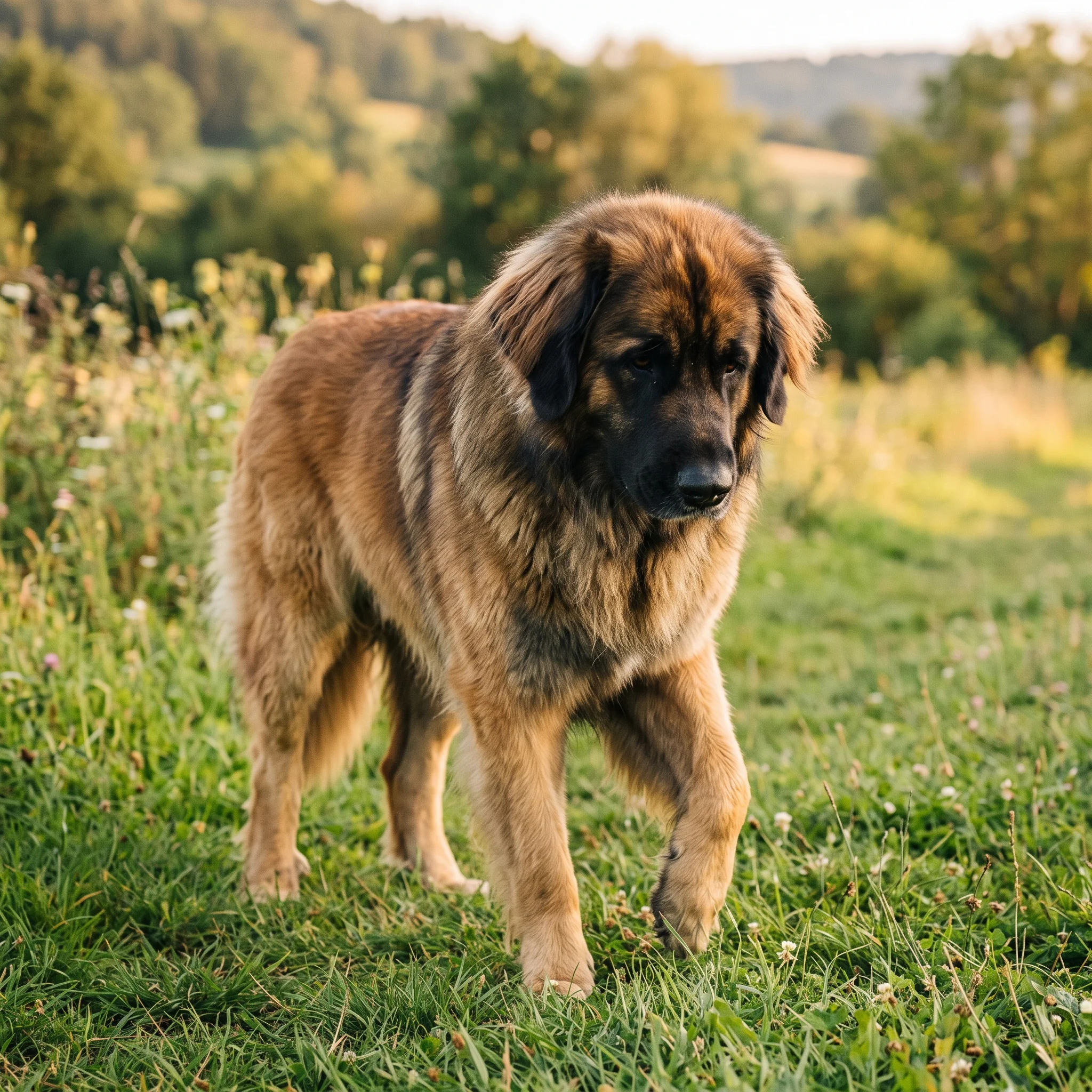Leonberger Ein Knochen, der plötzlich schmerzt