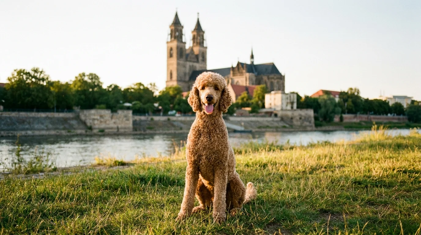 Hund in Magdeburg