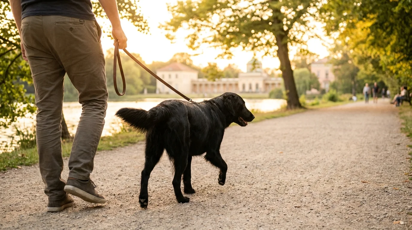 Hund und Halter in Potsdam