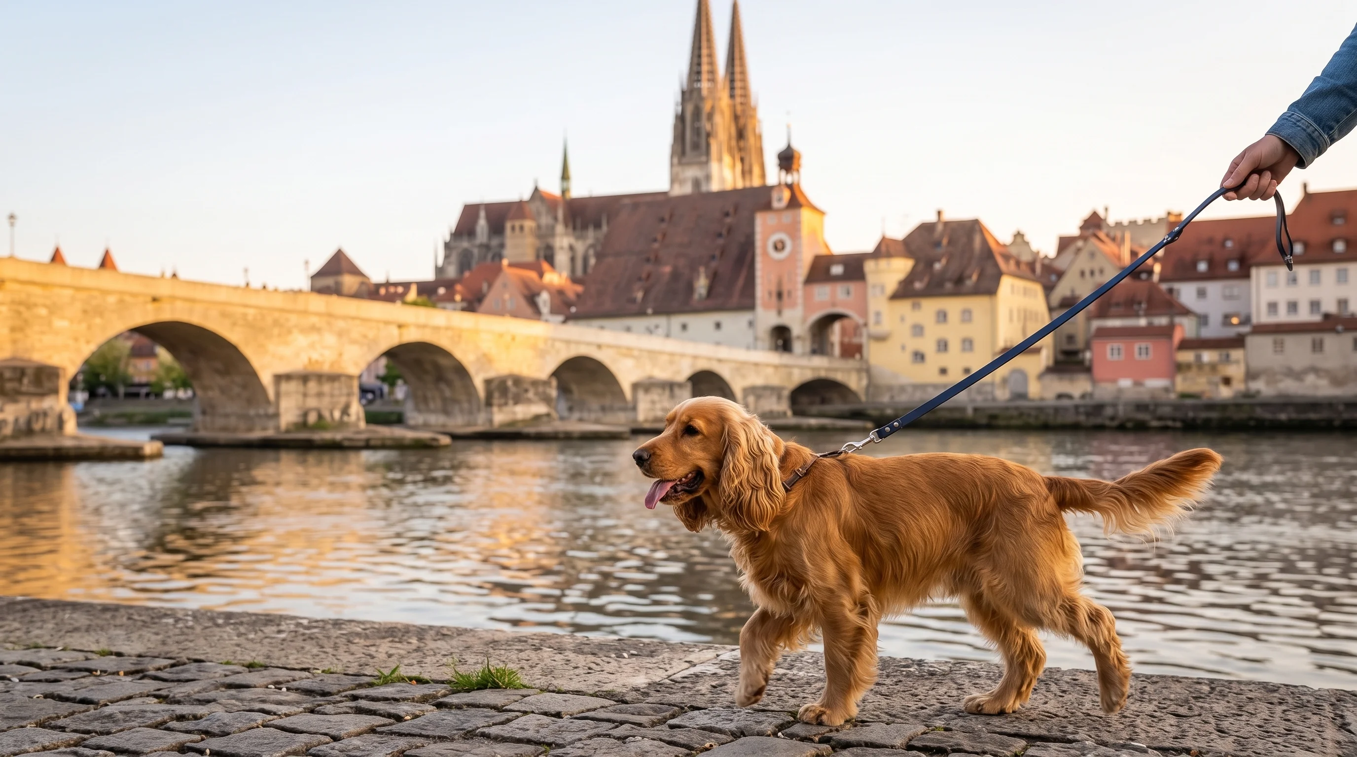 Hund und Halter in Regensburg