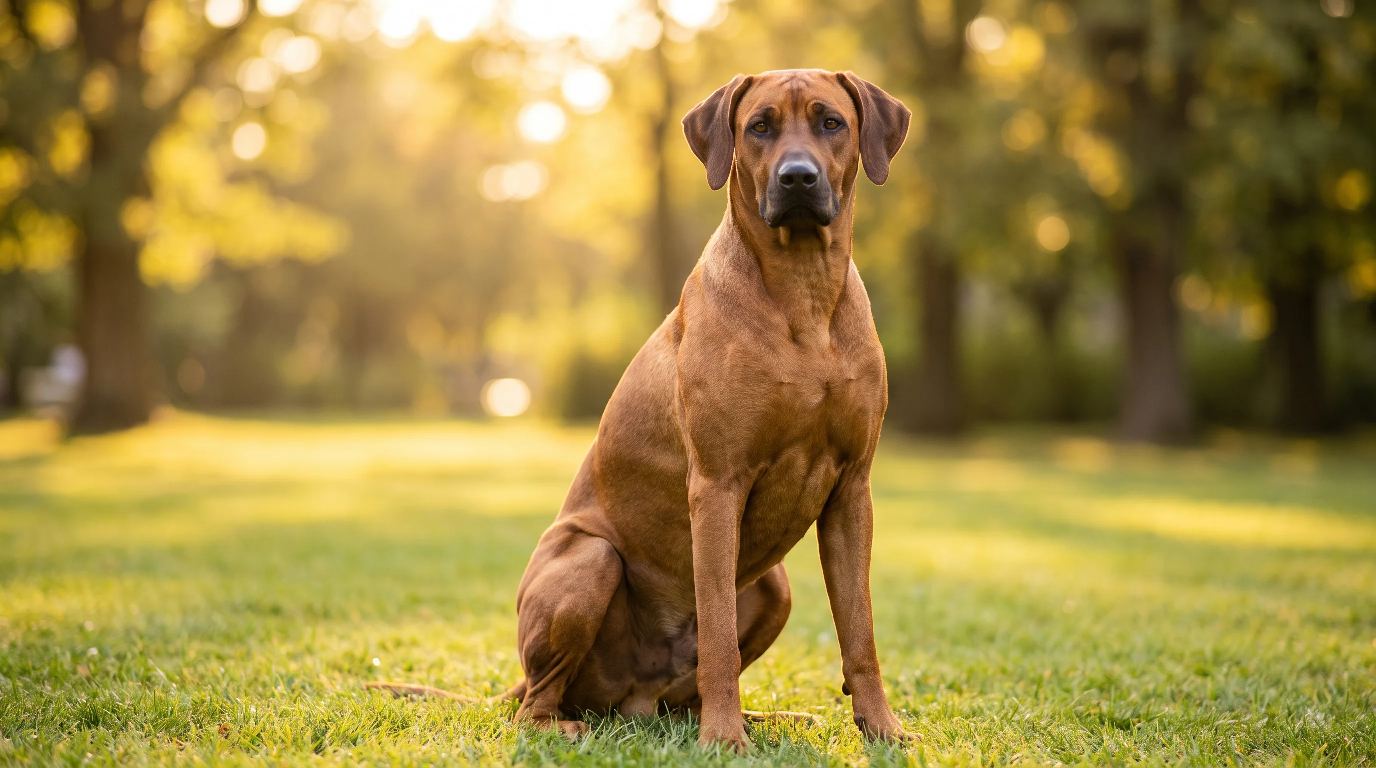 Rhodesian Ridgeback Portrait
