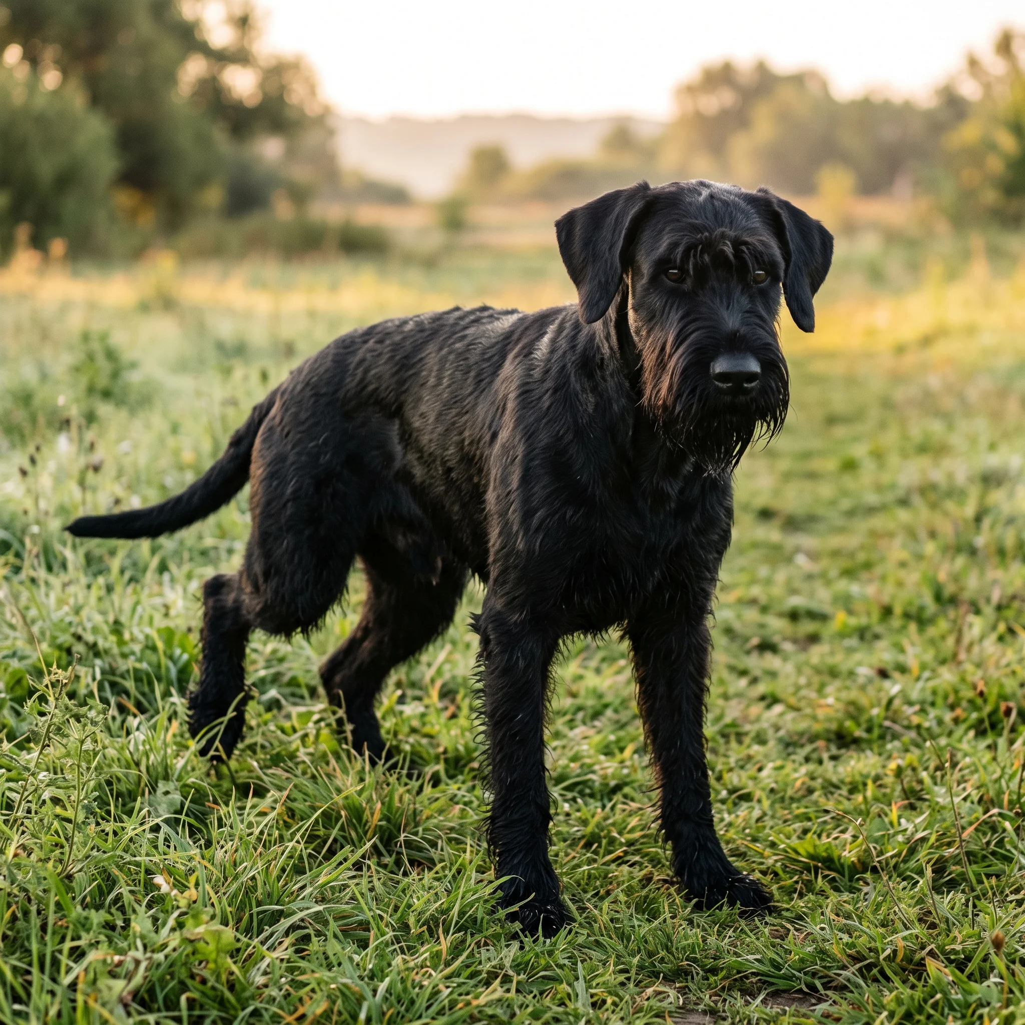 Riesenschnauzer Schwere Gelenke, früher Verschleiß