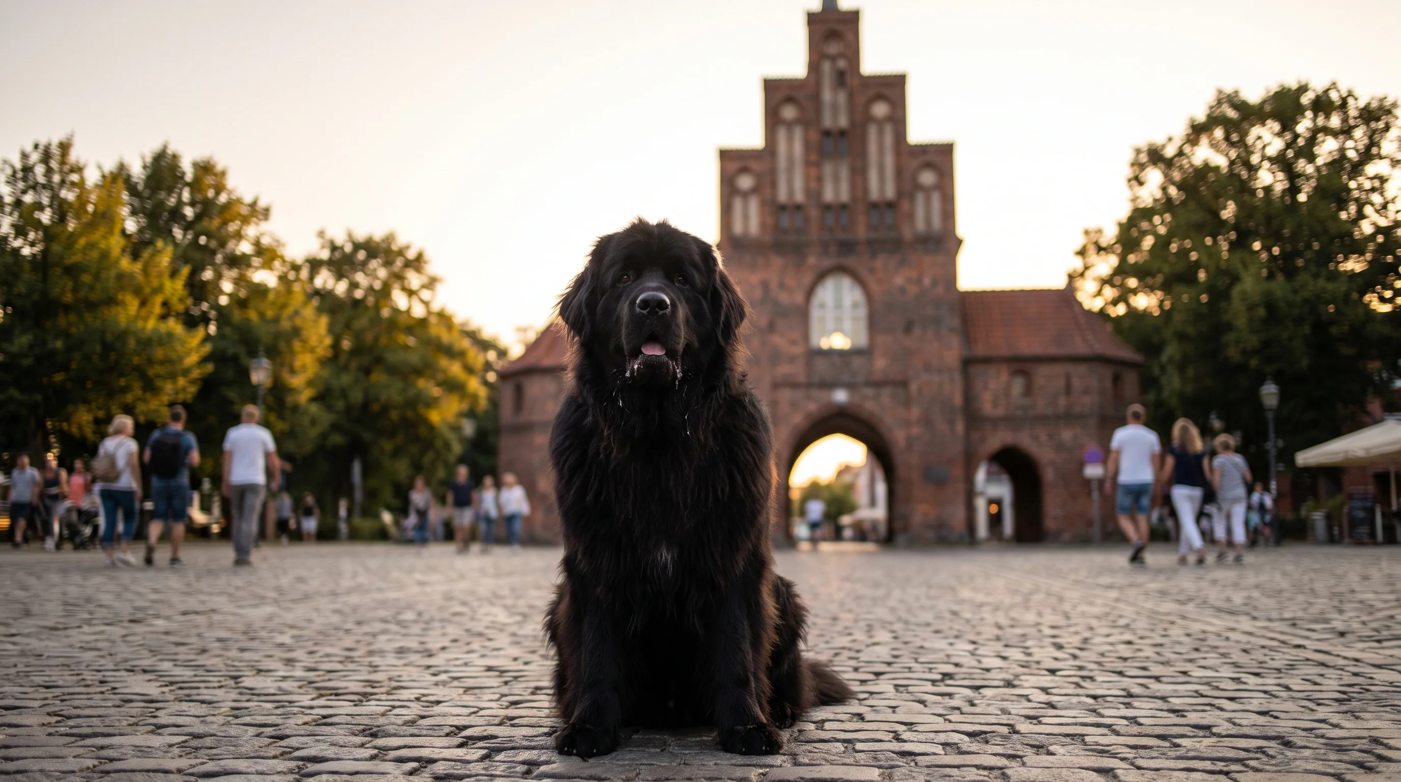 Hund in Rostock