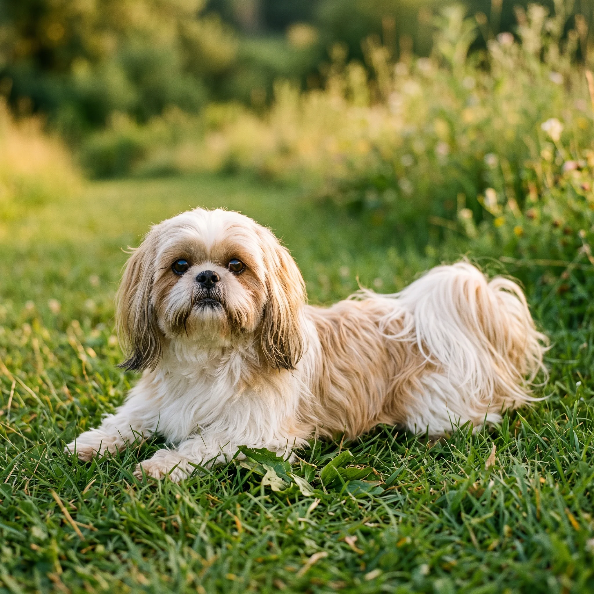 Shih Tzu Ein Herz, das langsam nachlässt