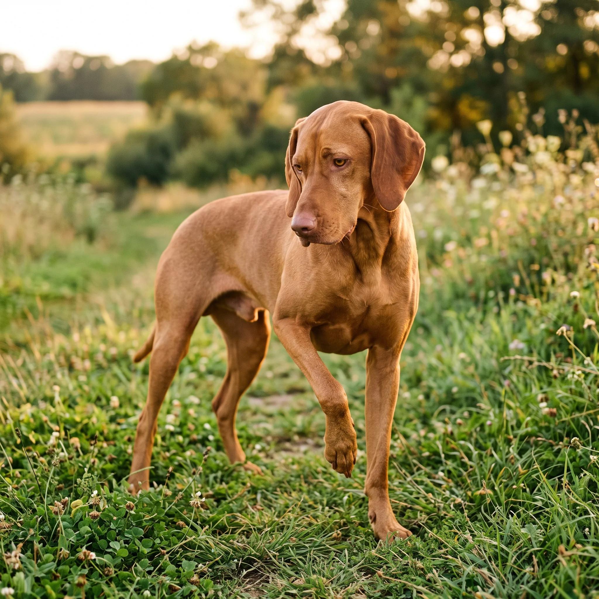 Vizsla Ein Knoten, der nicht harmlos ist