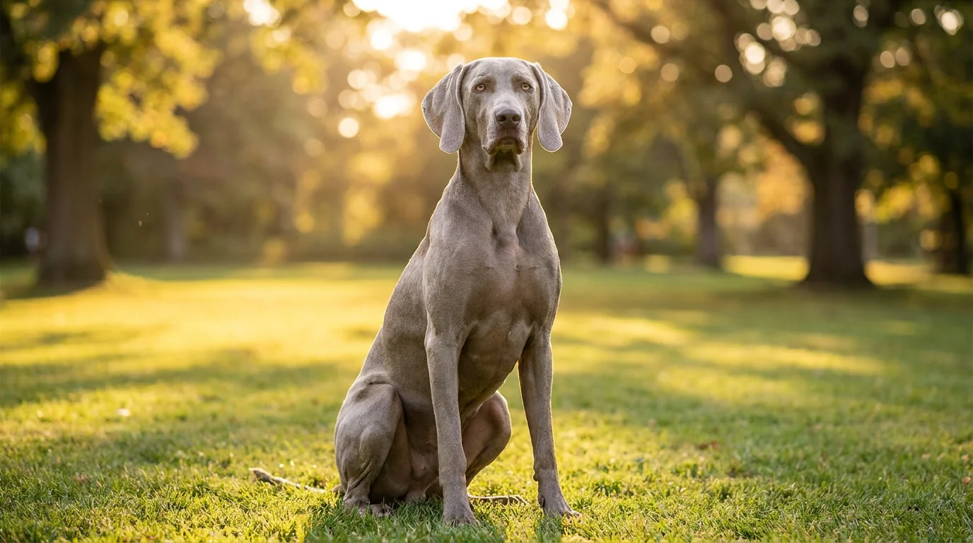 Weimaraner Portrait