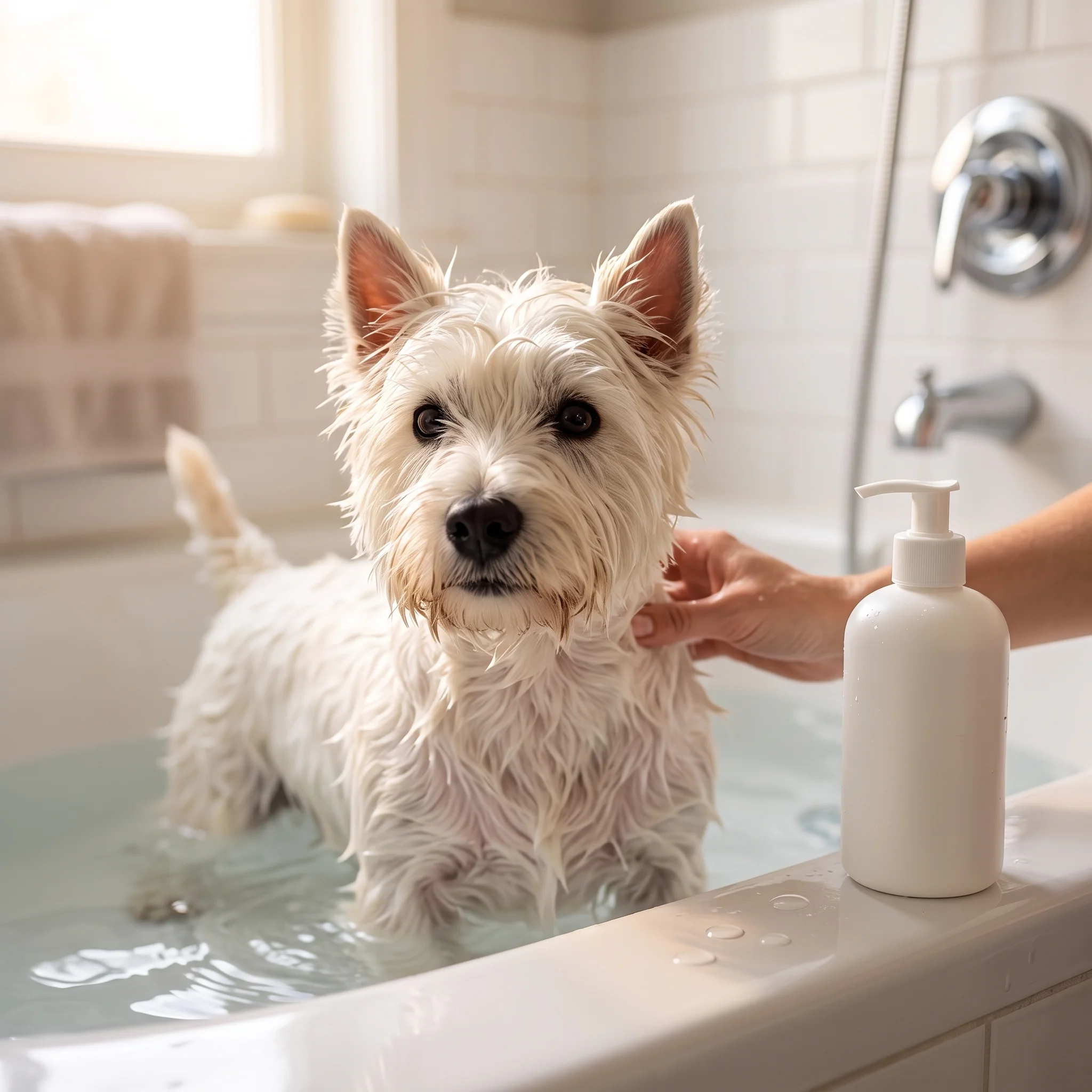 Mildes Hundeshampoo für empfindliche Haut