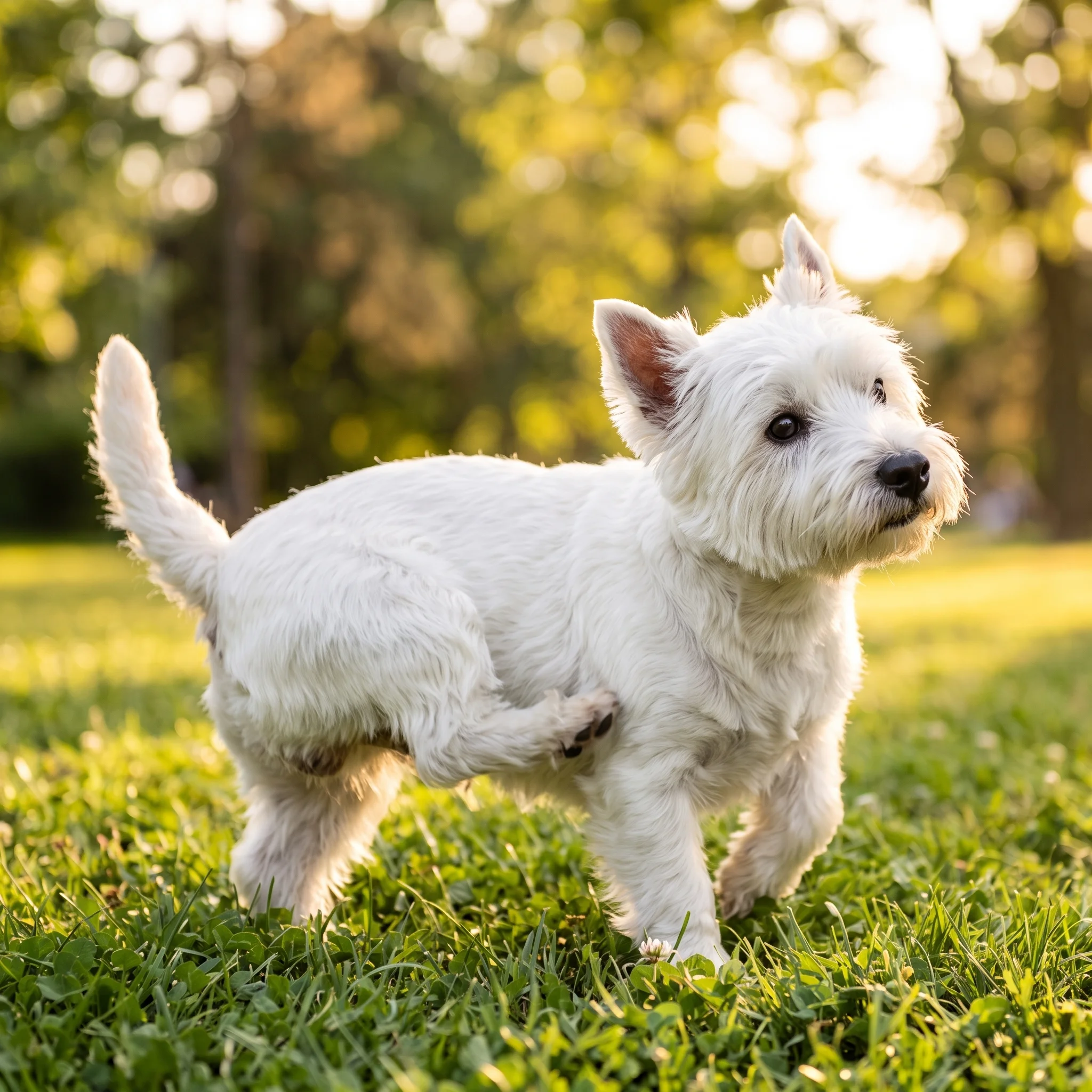 West Highland White Terrier Der Juckreiz hört nie ganz auf