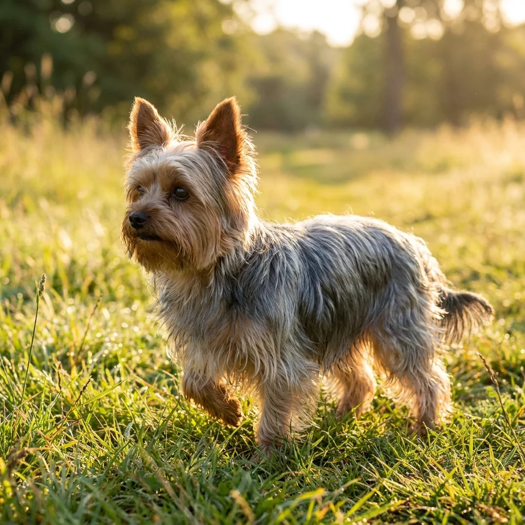 Yorkshire Terrier Ein Husten wie eine Gans