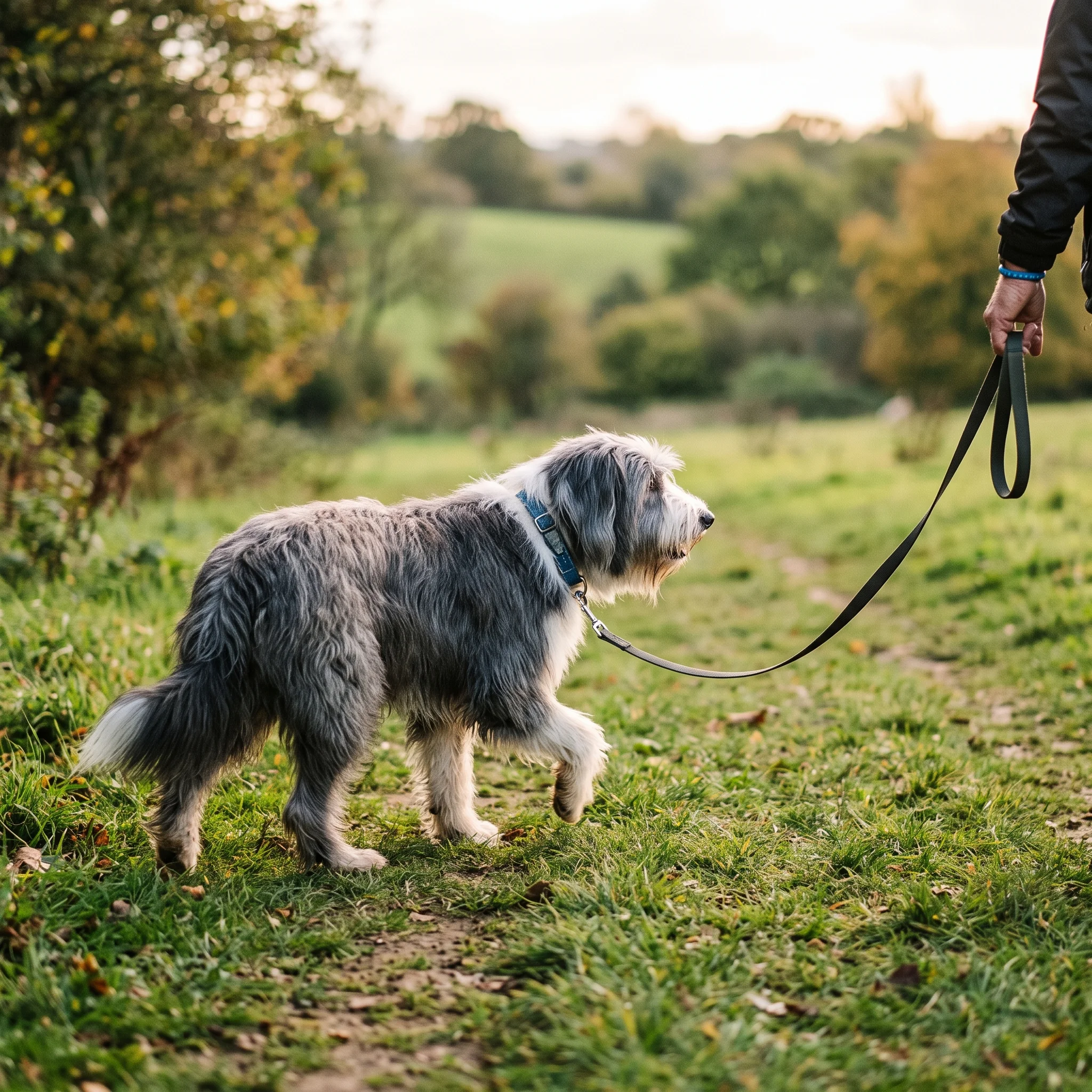 Schleppleine für den Hütehund