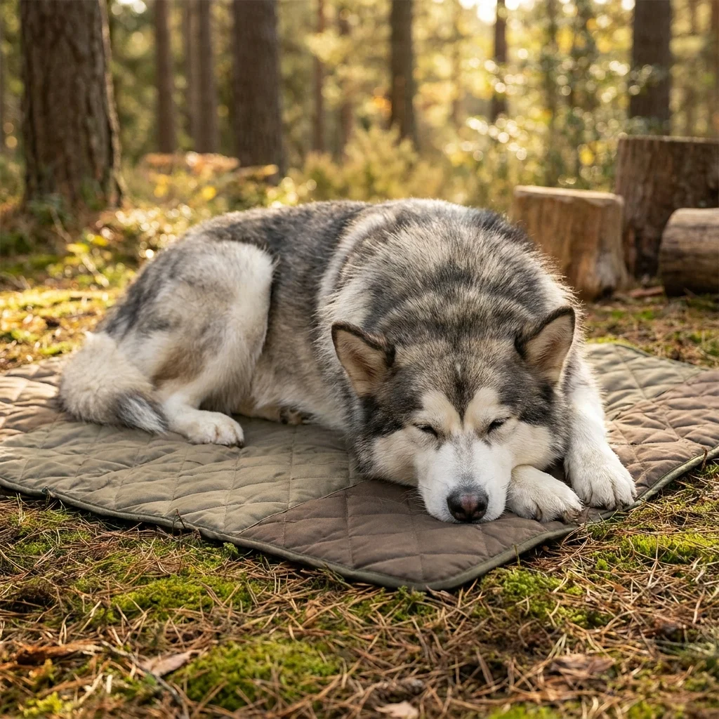 Outdoor-Decke für den Wald